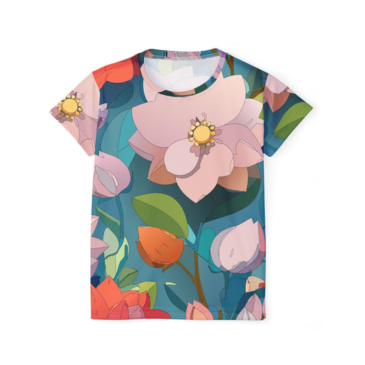 Floral Print Shirt, Shirt with Flowers