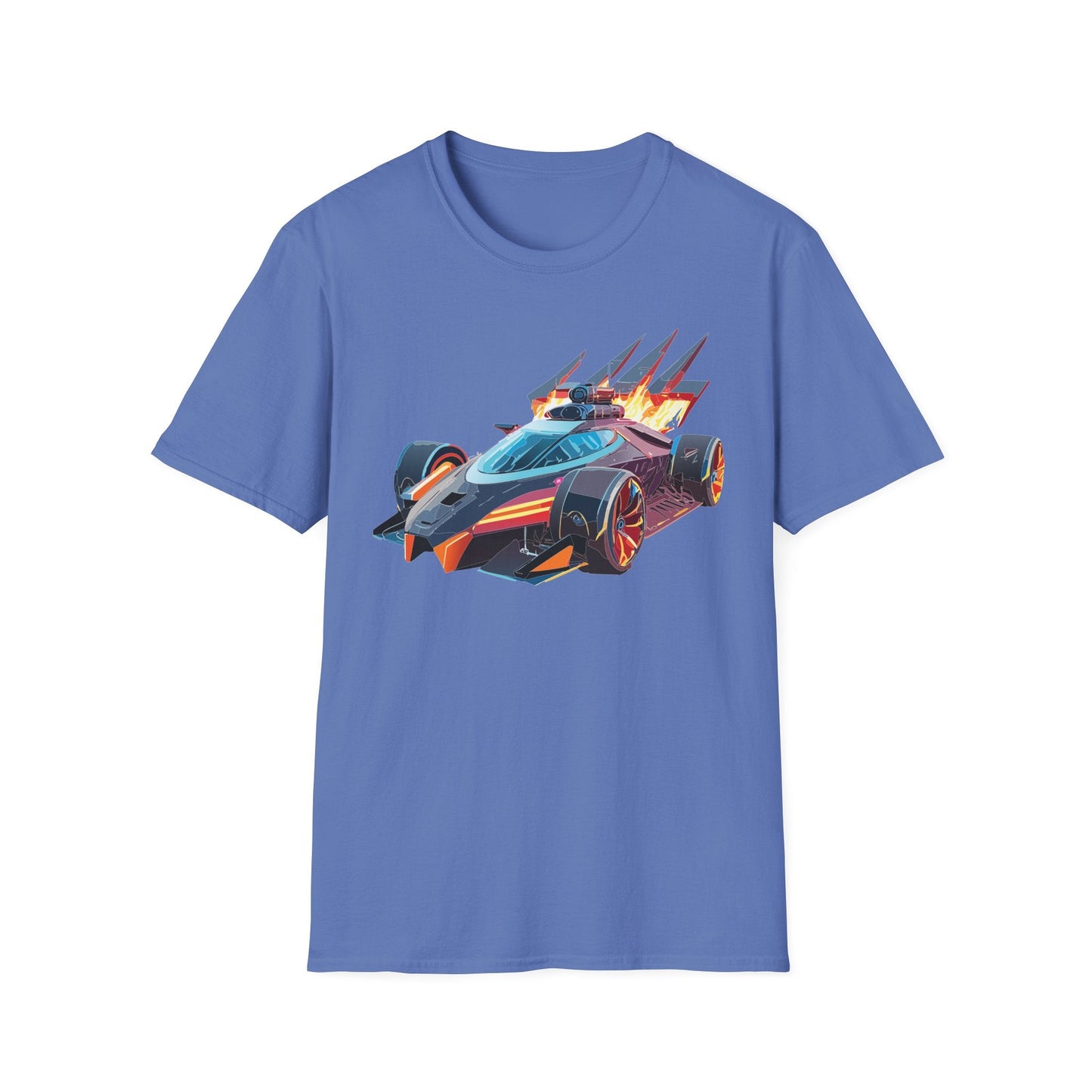 Car T Shirt Unisex Softstyle Cotton Tee With Cars Graphic Hot Wheels Design For Men Women