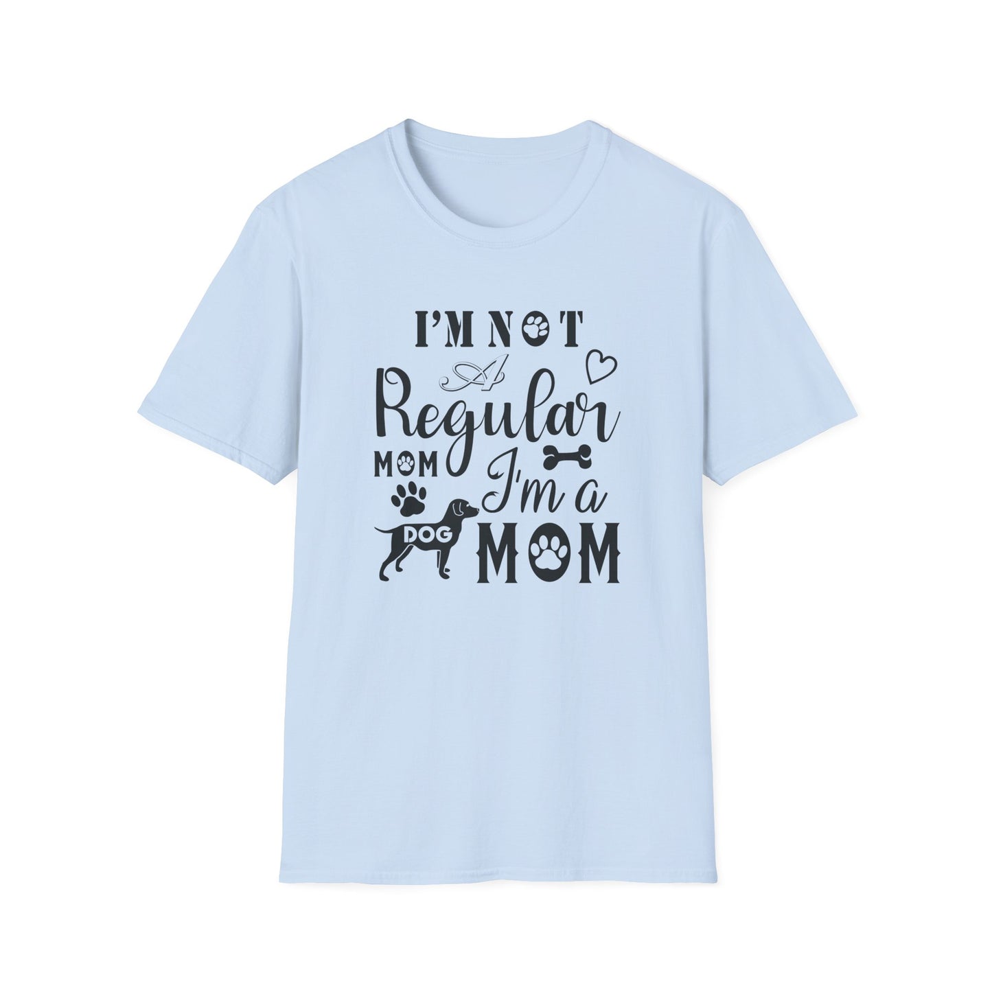 Dog Mom Pet Lover Graphic Unisex Cotton T-Shirt