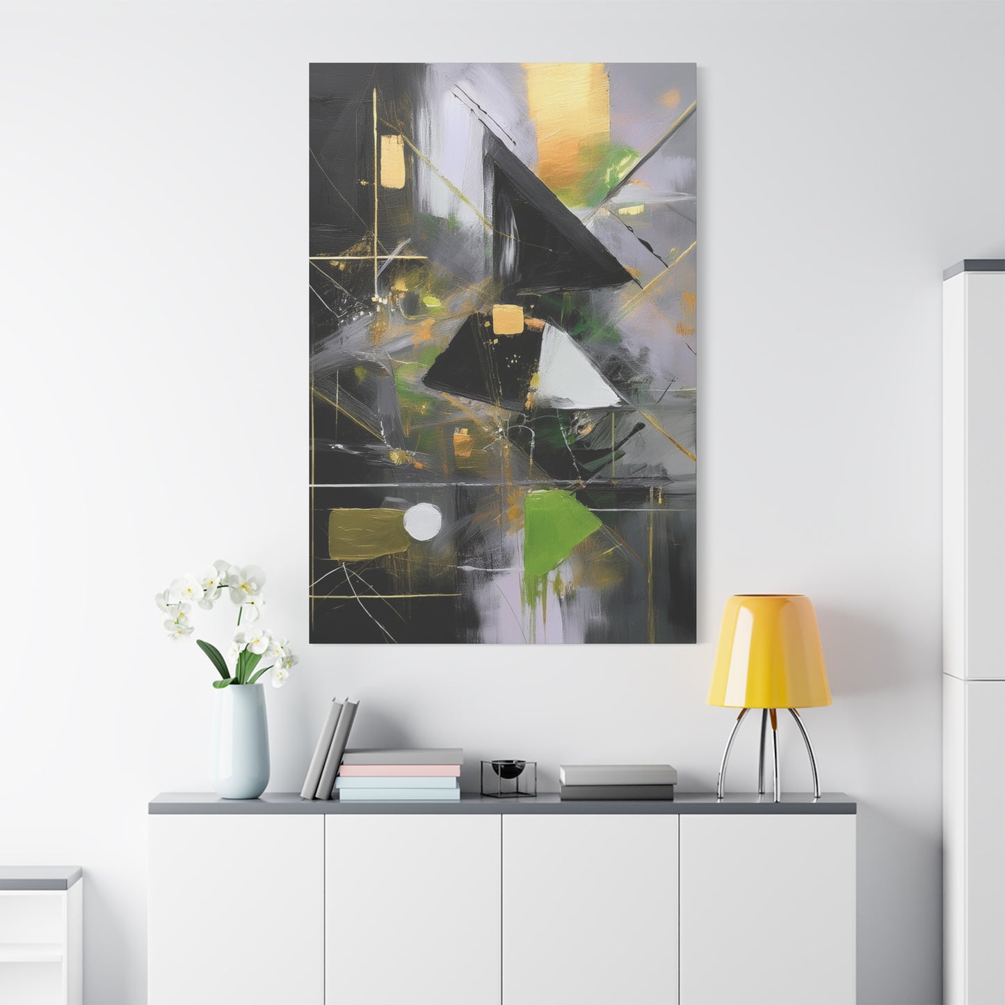 Abstract Oil Painting Print Canvas 20x24,20x30,24x30 24x32,24x36,30x40 32x48,36x48,40x60 Pine-Wood Inner Frame ABS-223