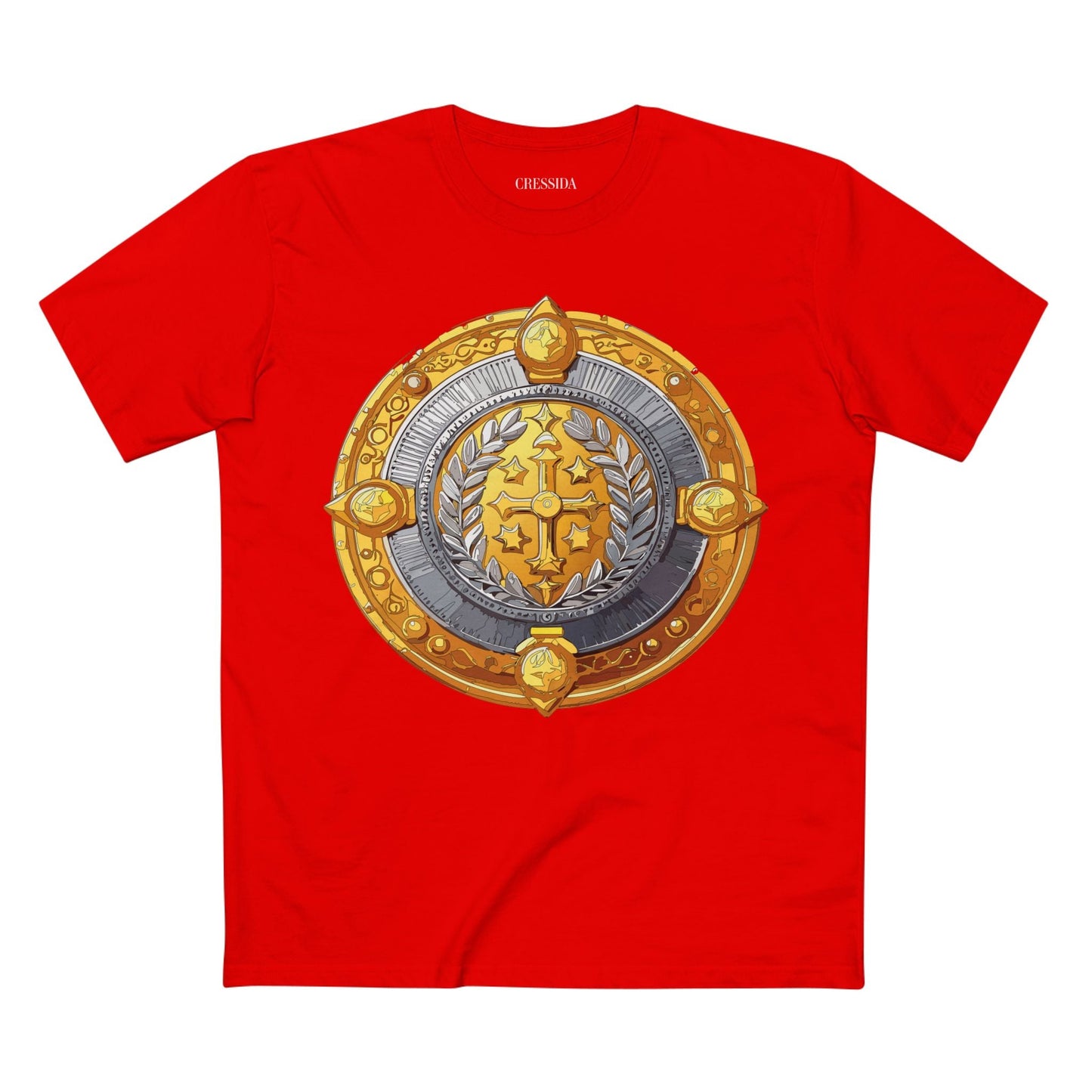 Antique Gold Coin Graphic Design T-Shirt Unisex 100 Cotton With Golden Print Artwork Tee 12