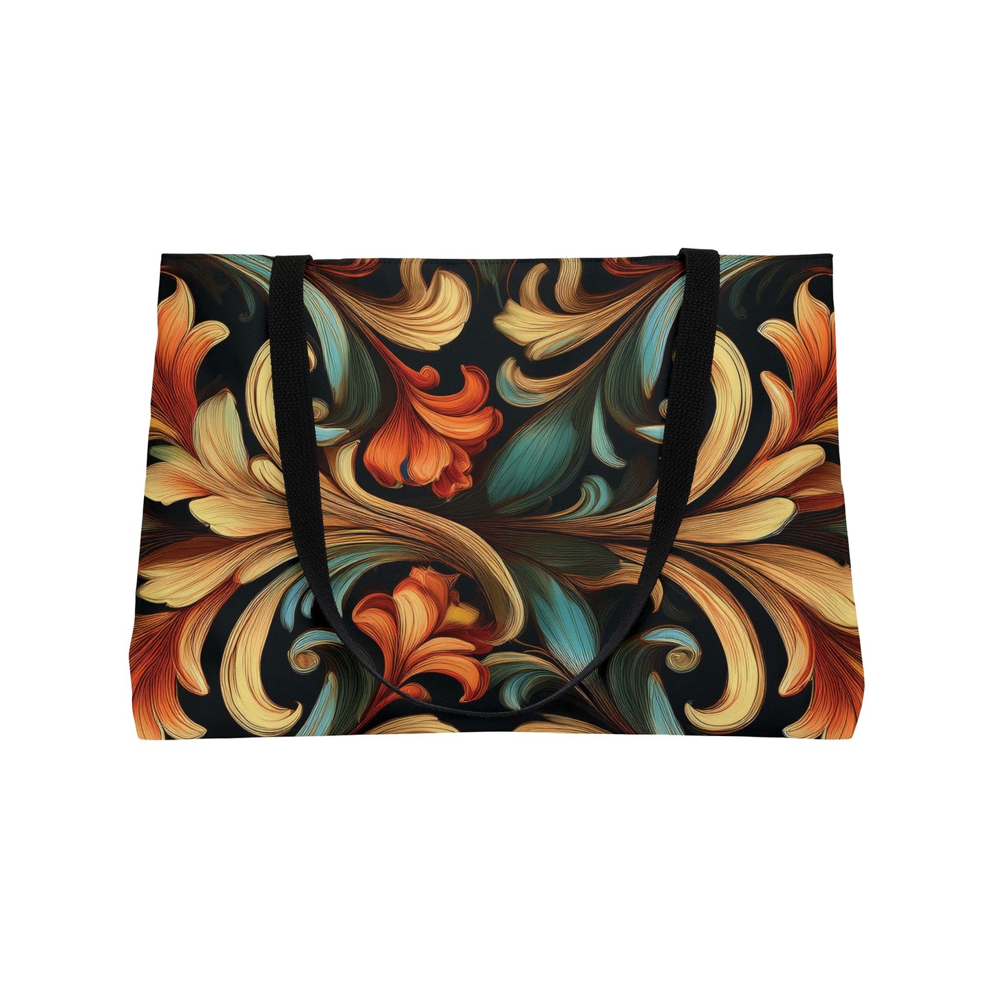 Ornament Print Big Bag High-Quality 100% Spun Poly 24x13 Canvas Art Bag OR-57