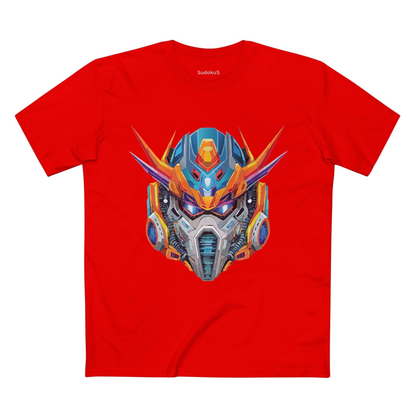 Cyborg Robot Graphic Unisex 100 Cotton Staple Tee 14