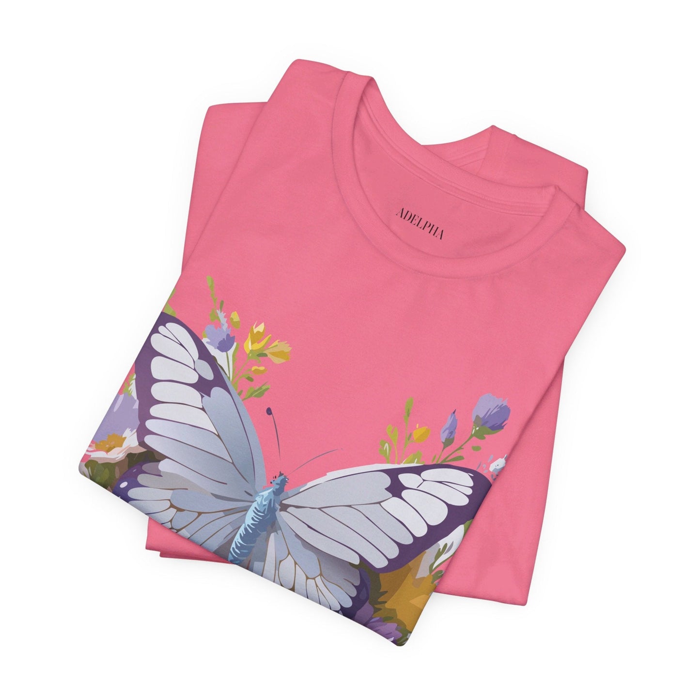 Adelpha Vintage Inspired Graphic Tee Unisex Short Sleeve Shirt