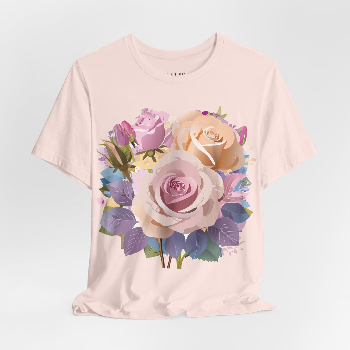 Floral Graphic Tee Shirt - Bella+Canvas Unisex 100 Cotton 28