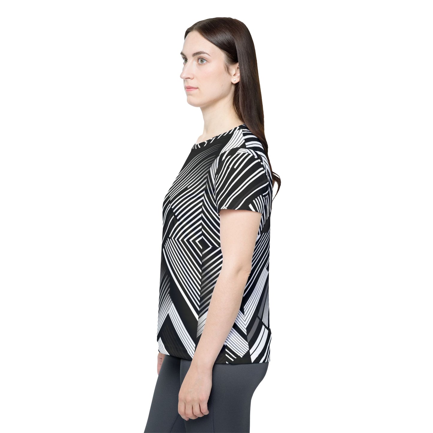 Abstract Print Shirt, Shirt with Abstract Print