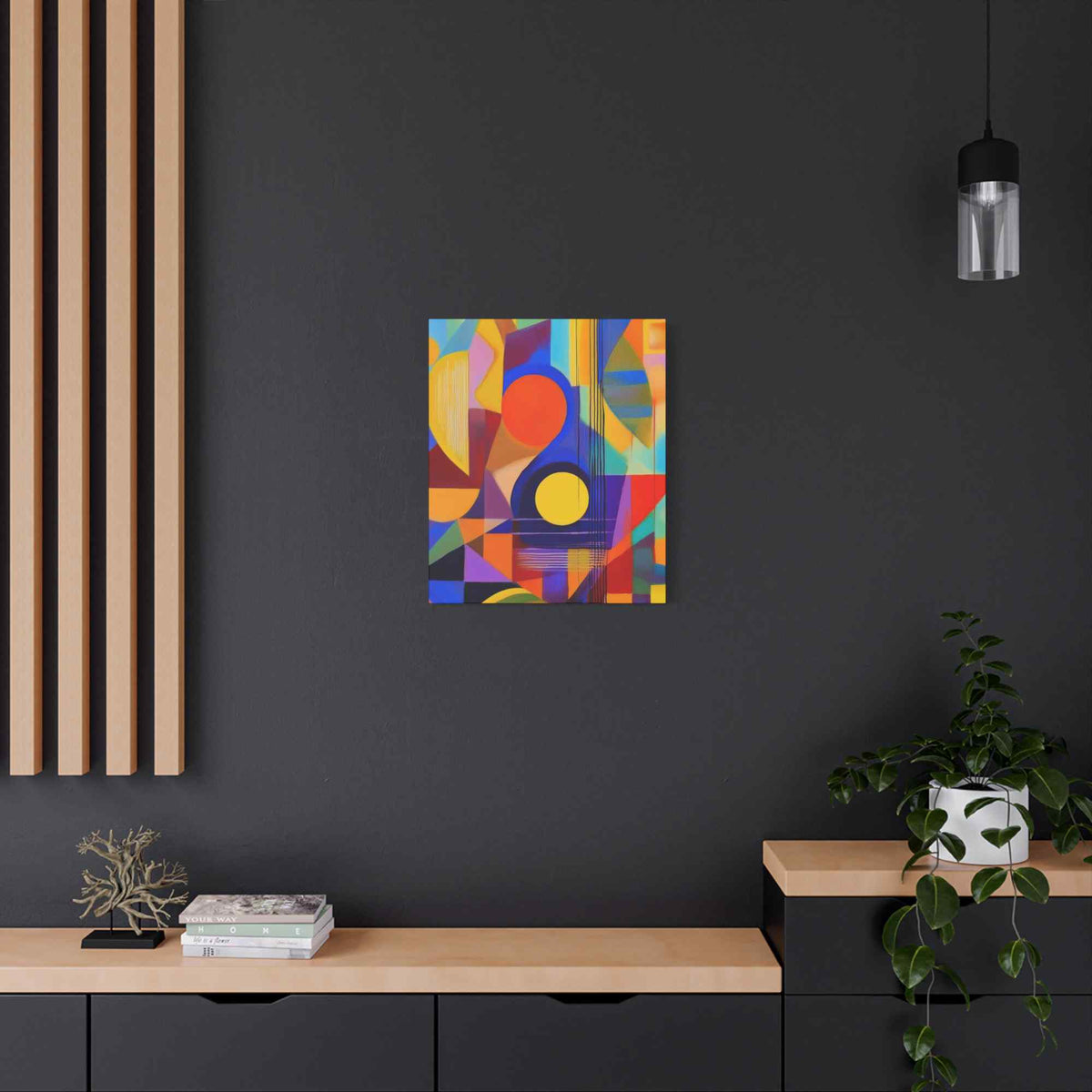 Abstract Painting Print Canvas 20x24,20x30,24x30, 24x32,24x36,30x40, 32x48,36x48,40x60 Pine-Wood Inner Frame ABS-9