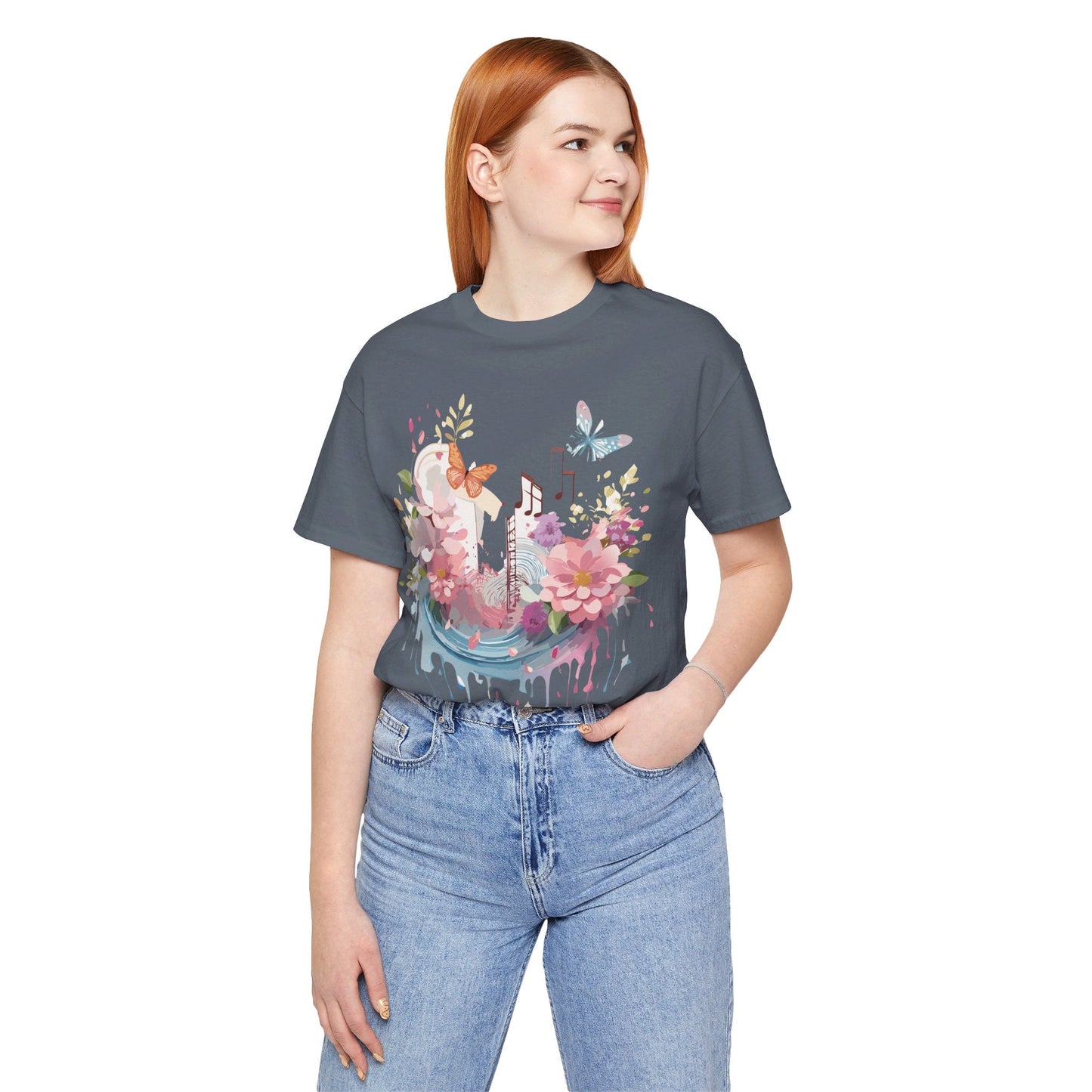 Adelpha Vintage Inspired Graphic T Shirt Unisex Short Sleeve Art Tee Premium Quality