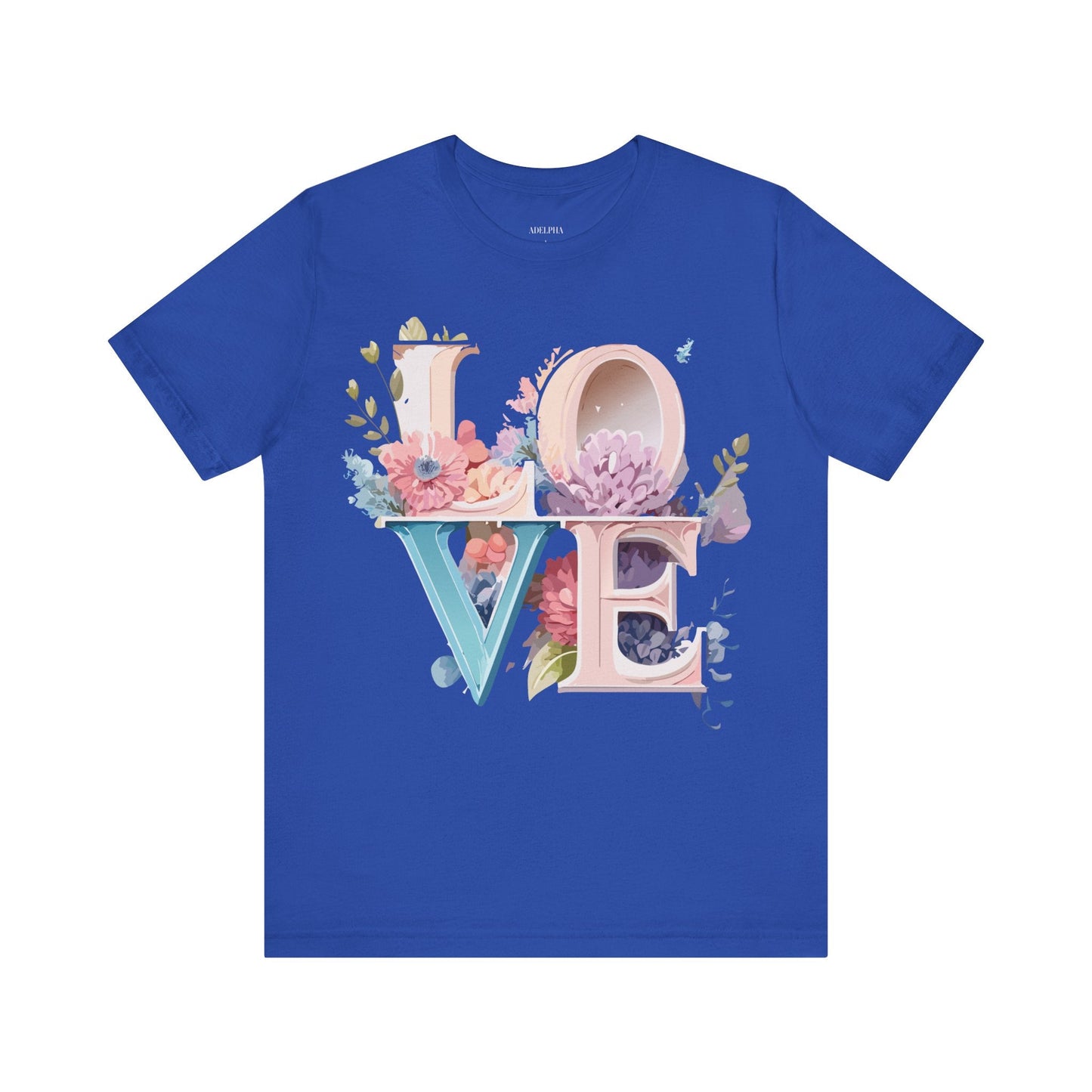 Valentine Graphic Tee Unisex Short Sleeve Premium Art Design By Adelpha Vintage Illustration