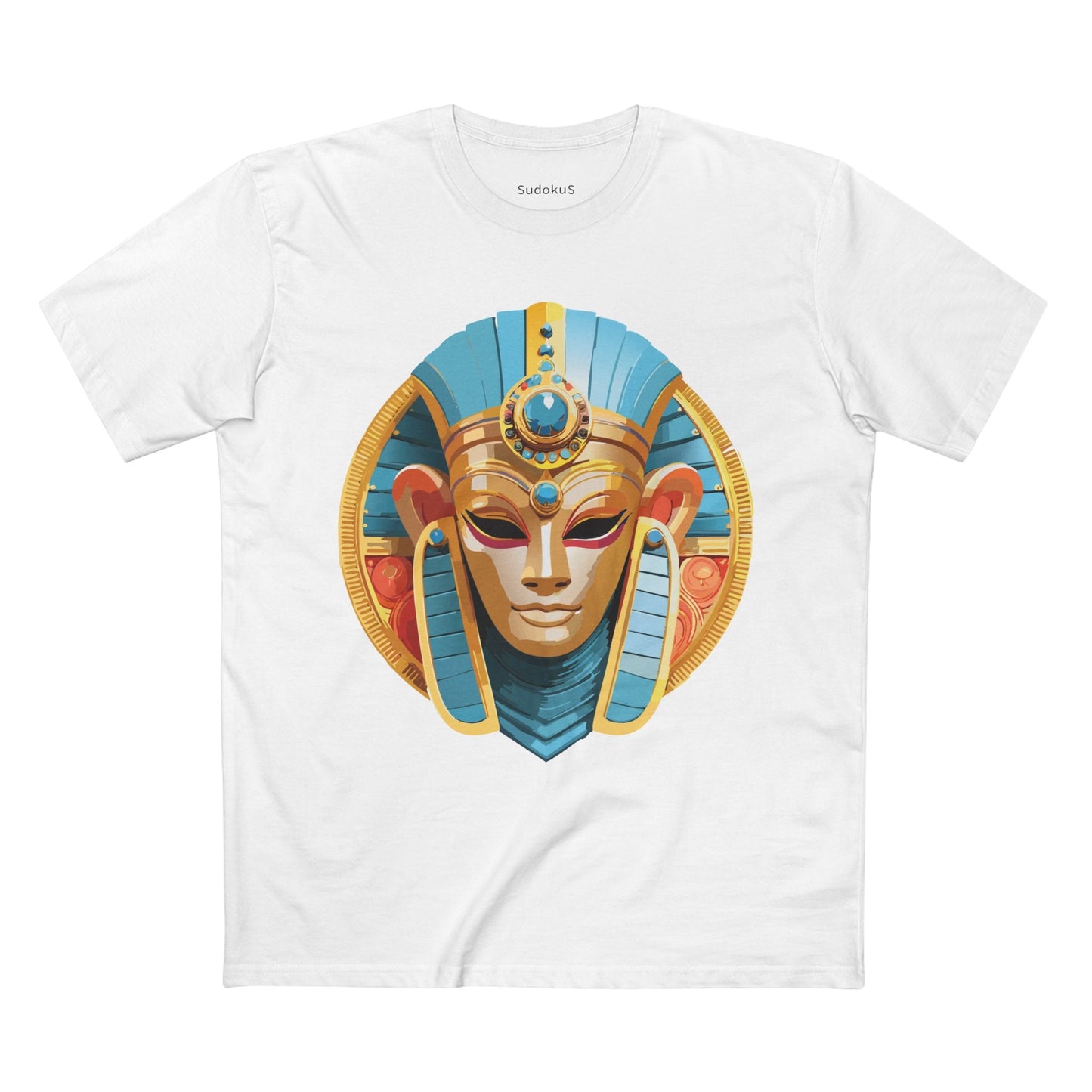 Mask Graphic Unisex 100 Cotton Staple Tee 25