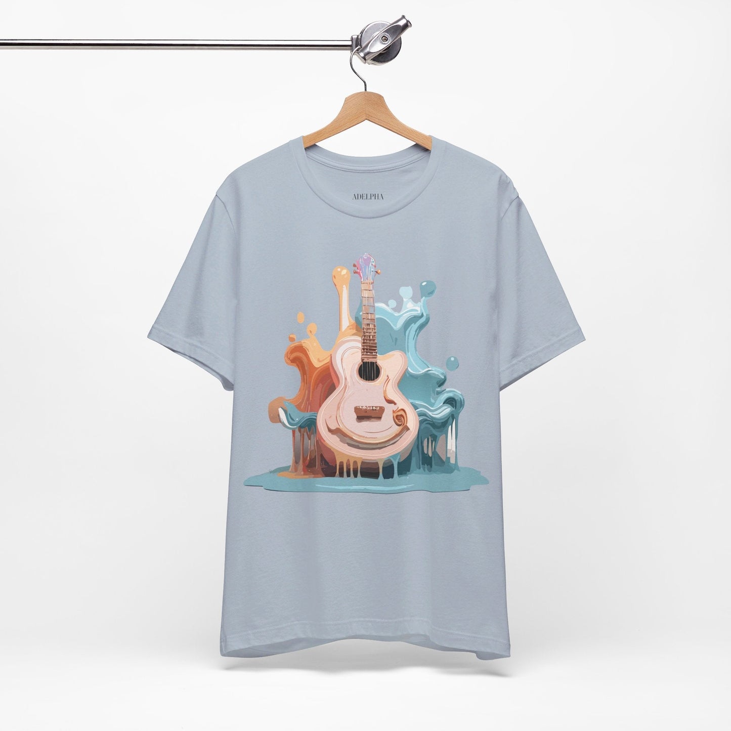 Music Graphic T Shirt Unisex Jersey Short Sleeve Adelpha Art Design Tee Vintage Inspired Artwork