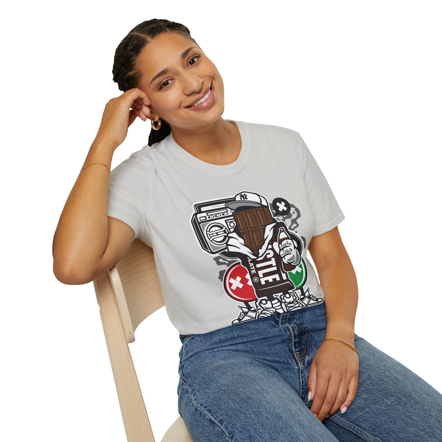 Gildan Softstyle Unisex Cartoon T Shirt Animation Funny Tee Breathable 100 Percent Cotton