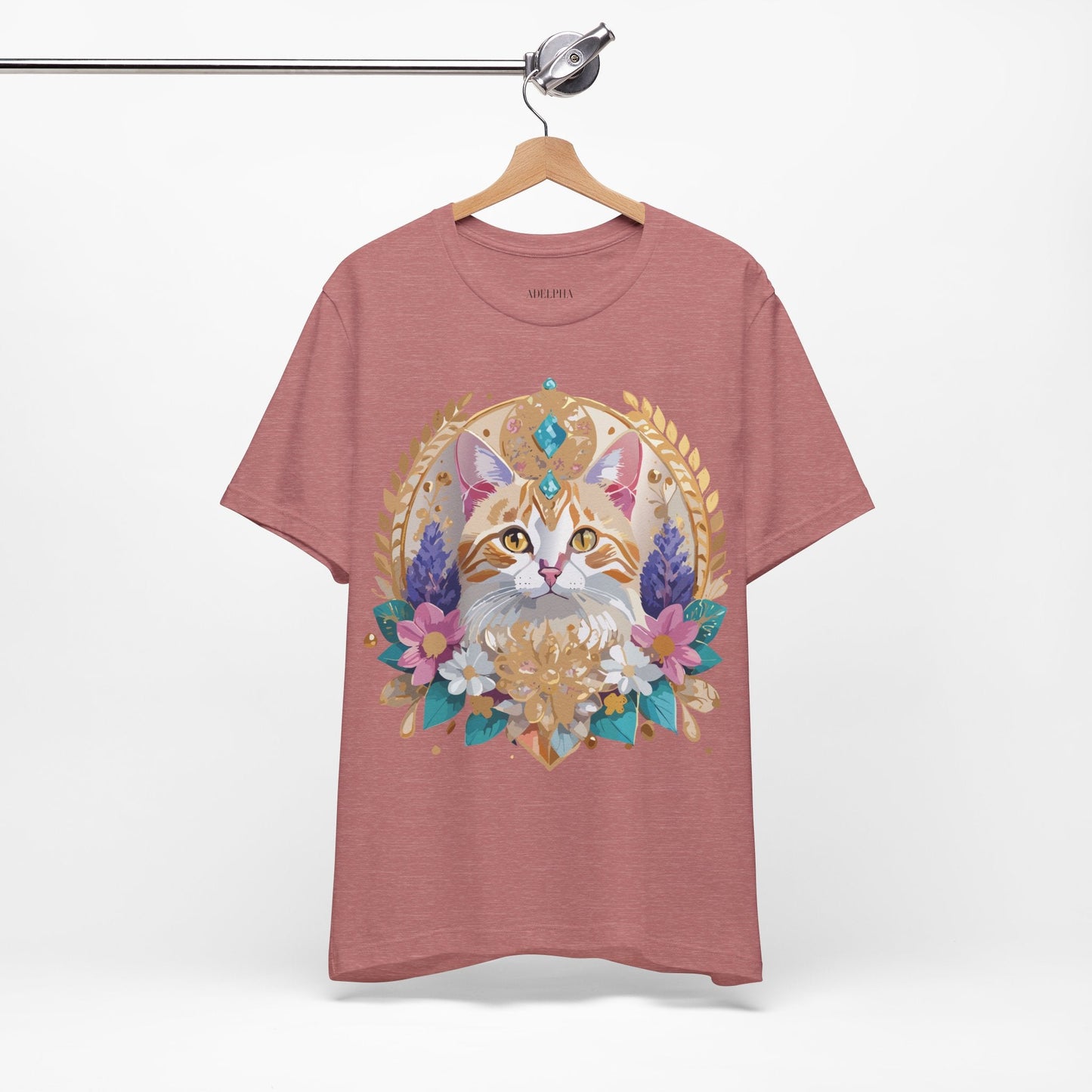 Adelpha Medallion Graphic Tee Unisex Jersey Short Sleeve Vintage Inspired Art Premium Casual Wear