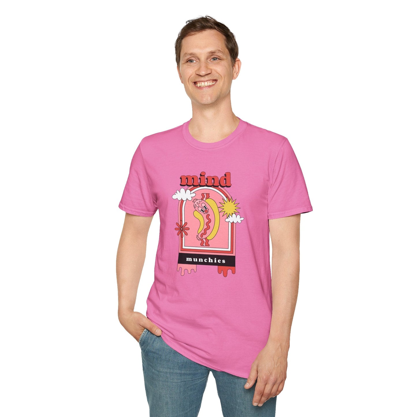 Funny Food T Shirt Unisex Softstyle Gildan 64000 100 Percent Ring Spun Cotton Lightweight Comfort