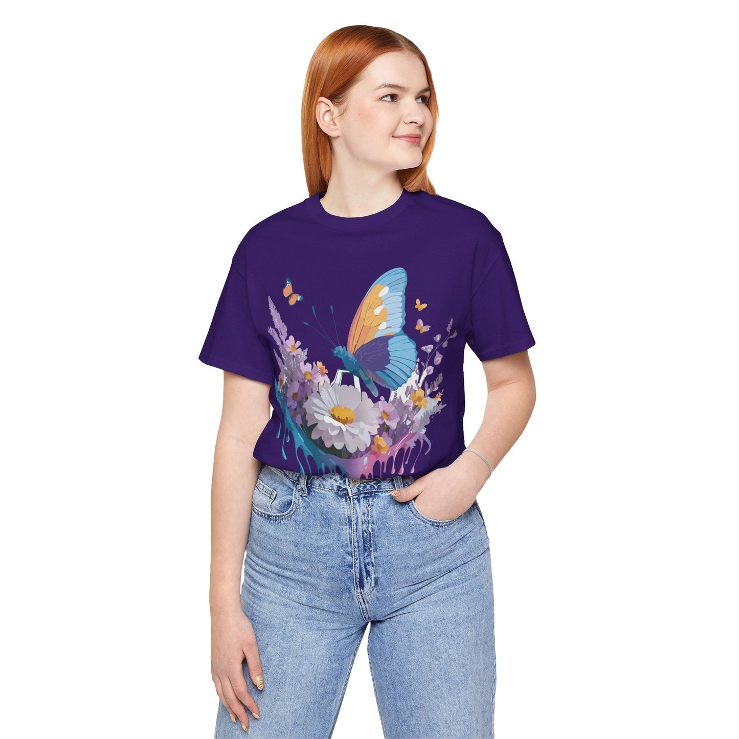 Adelpha Vintage Inspired Graphic Tee Unisex Short Sleeve Shirt