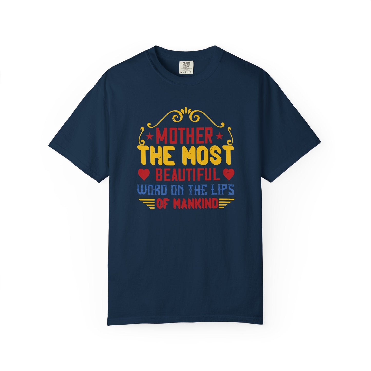 Mom T-shirt Mother Day Mama Tee Unisex Comfort Colors Garment-Dyed Cotton h84