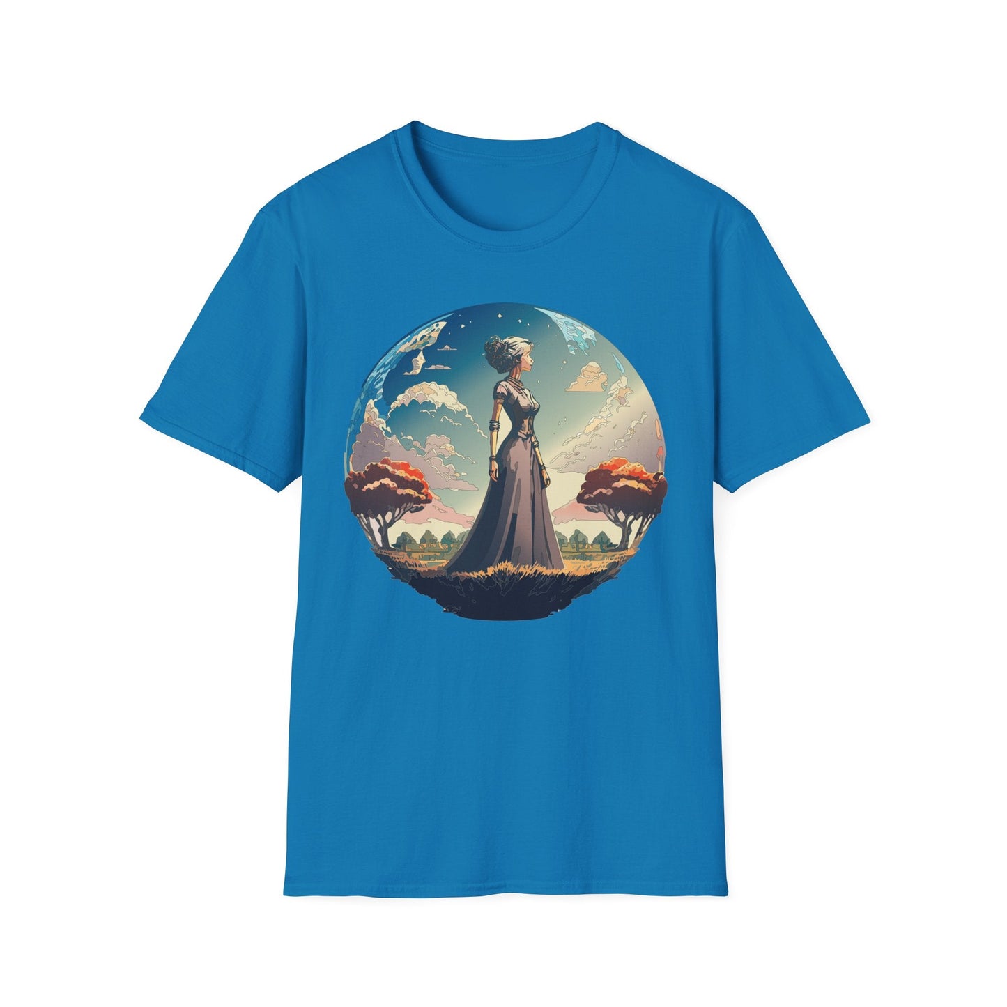 Womens Graphic T Shirt Art Design Tee Gildan Softstyle 64000 Unisex Cotton Short Sleeve