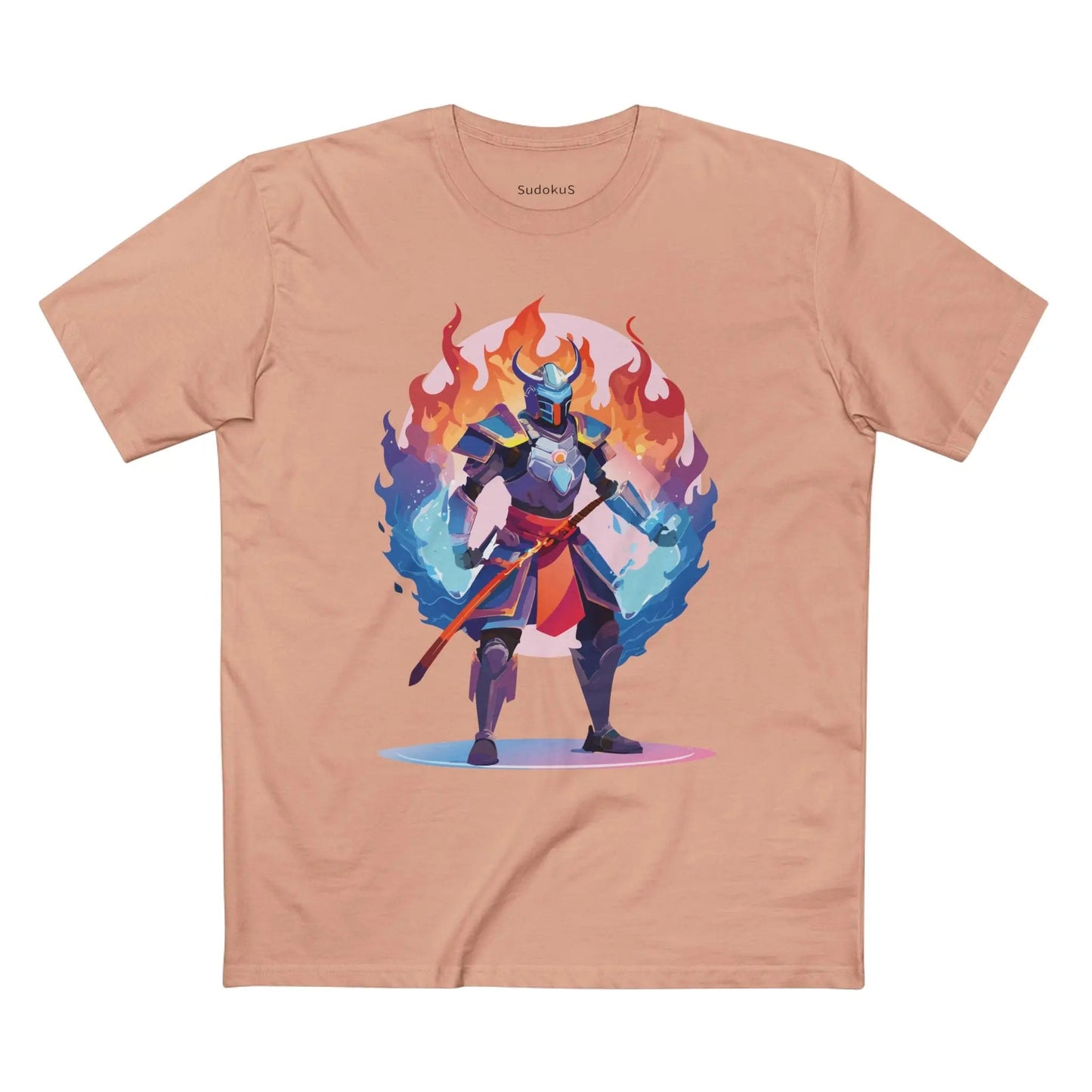 Samurai Graphic Unisex 100 Cotton Staple Tee 23