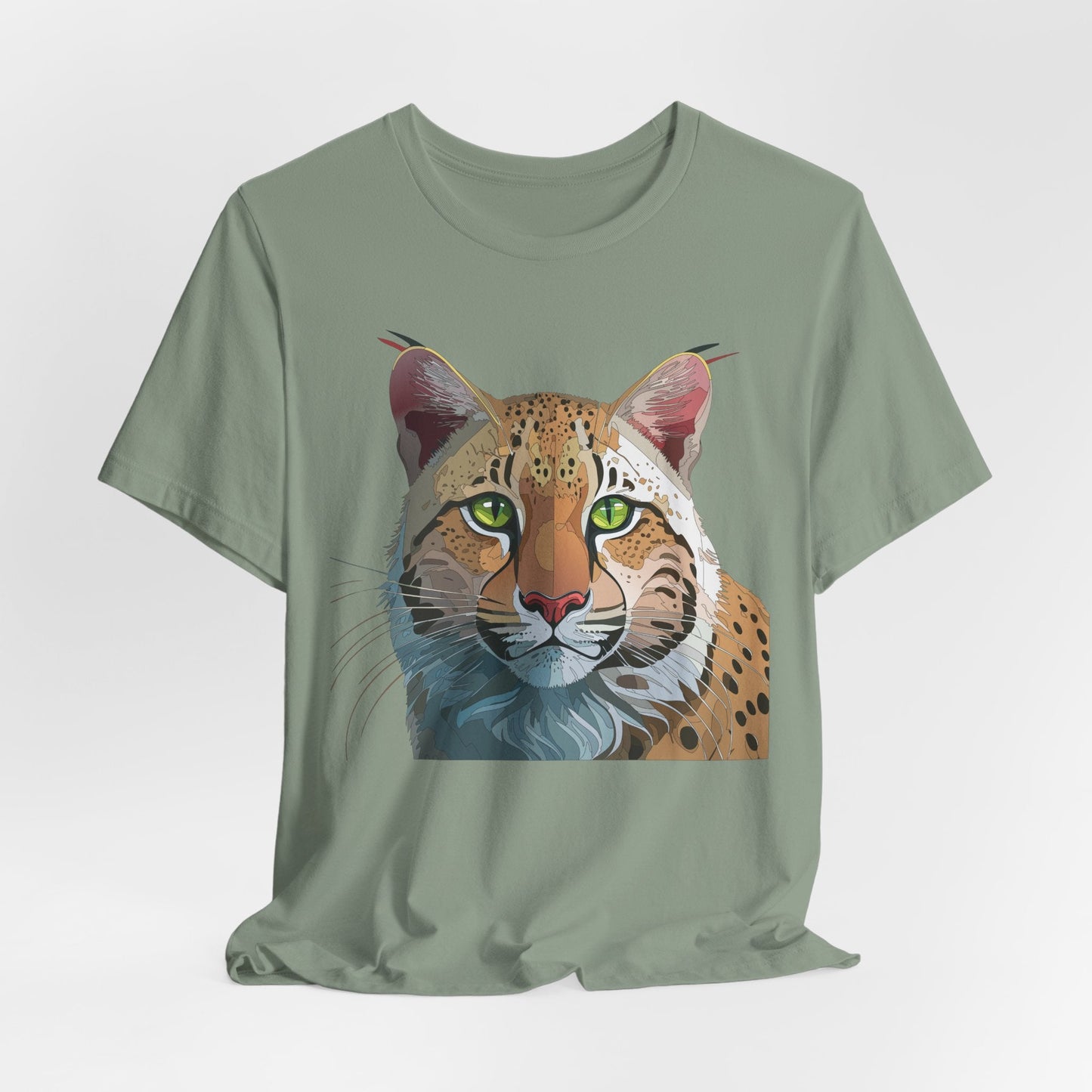 Unisex Animal Shirt With Animals Art Design Tee Wild Animals Shirt For Men Women