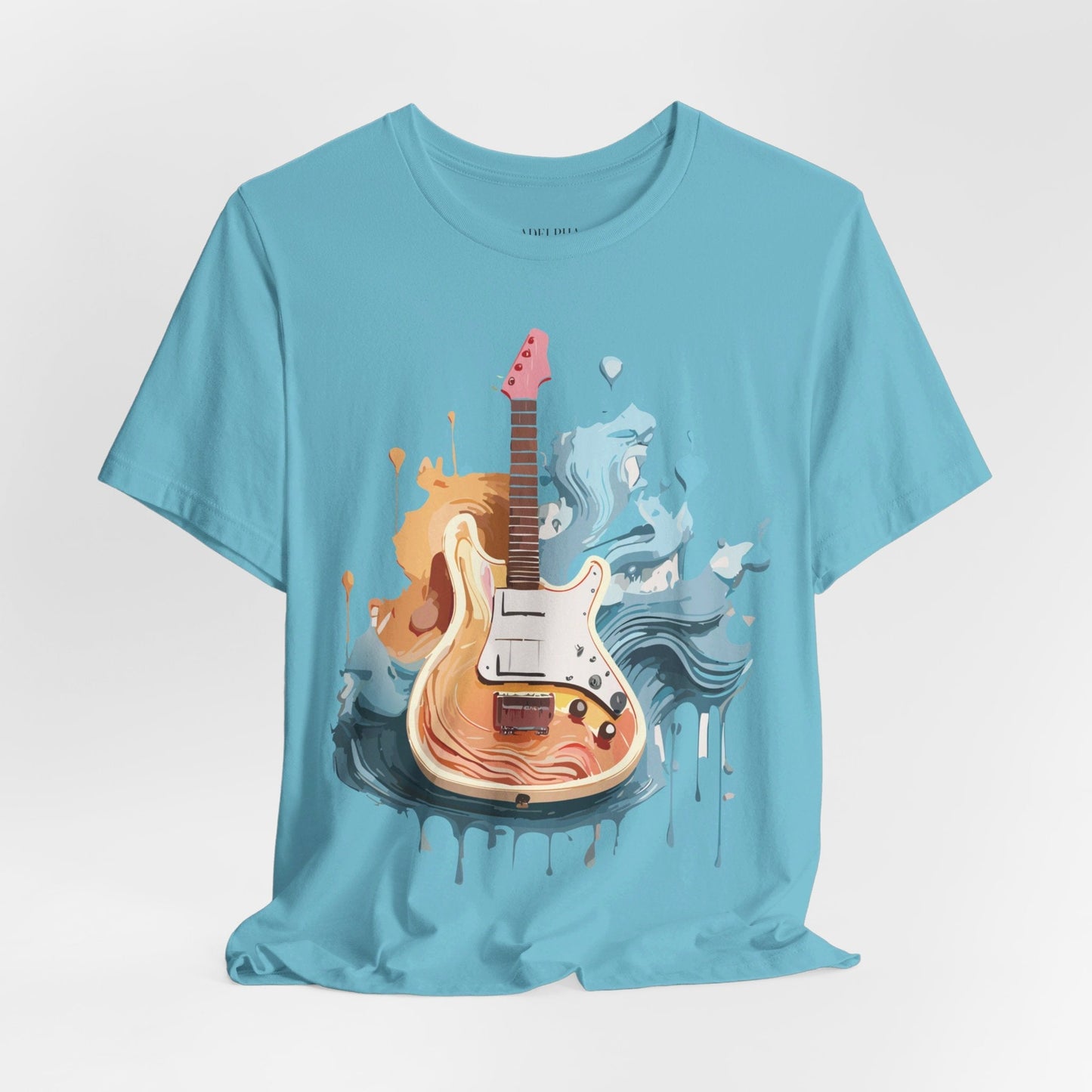Adelpha Music Graphic T Shirt Unisex Jersey Short Sleeve Vintage Inspired Tee Art Collection