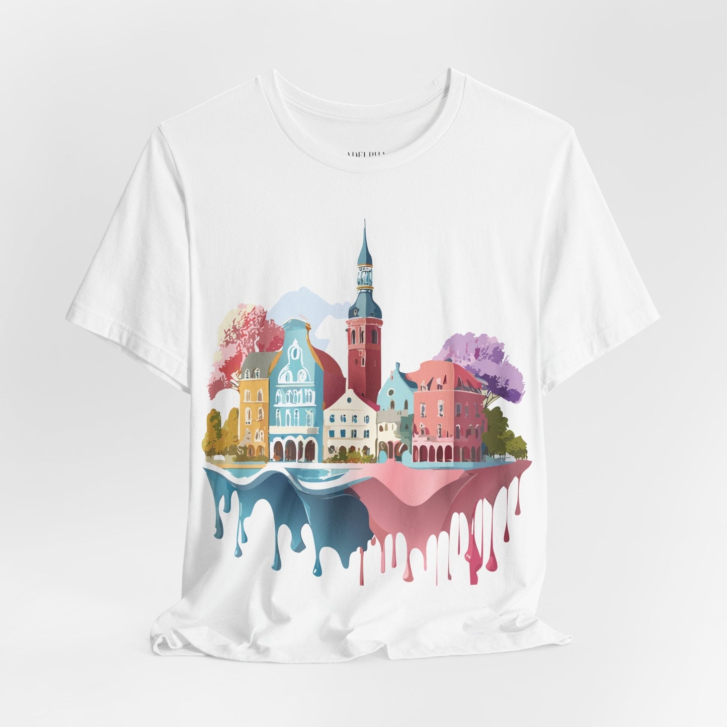 Germany Tourist Shirt Unisex Graphic Tee With Vintage Adelpha Artwork Short Sleeve