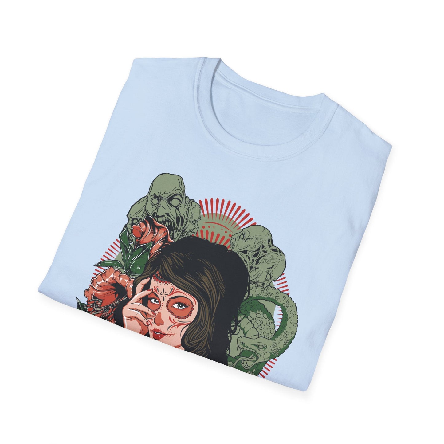 Art Design Graphic Tee Shirt Unisex Softstyle Cotton Art Shirt for Graphic Lovers