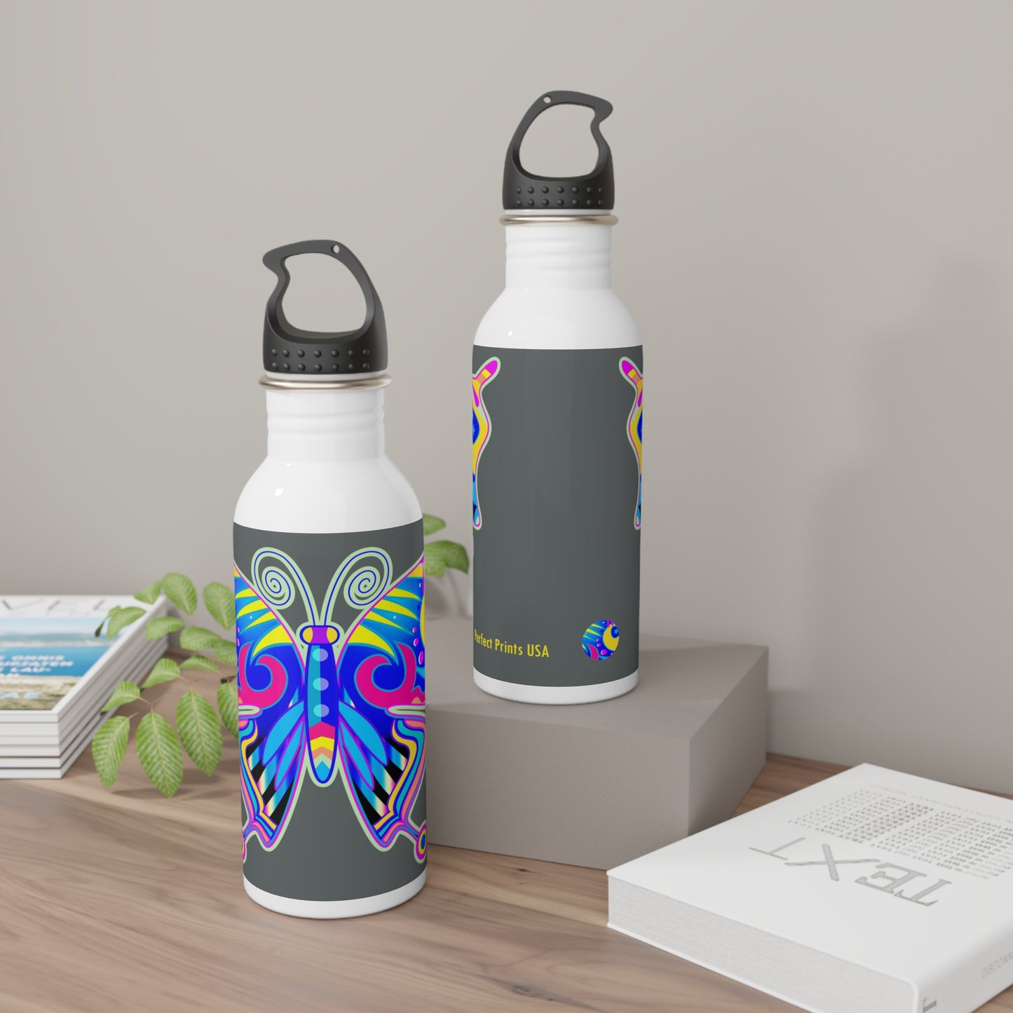 Tumbler Water Bottle with art designs