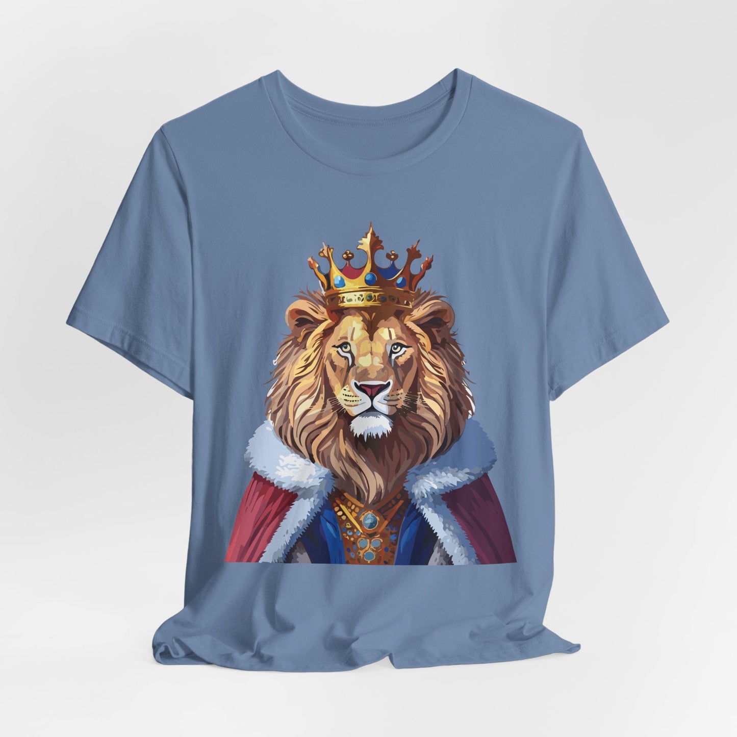 Unisex Animal Tee Shirt With Wild Animal Art Design Softstyle Comfort Tee Gildan 64000