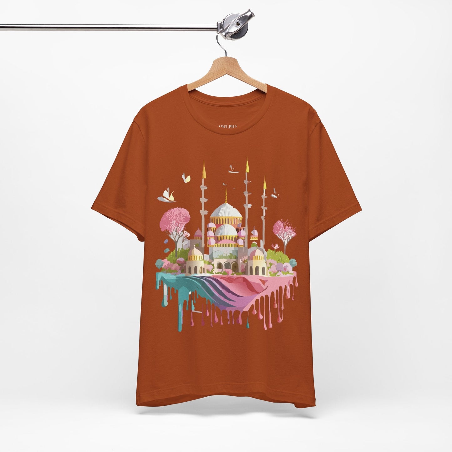 Istanbul Tourist Shirt Unisex Graphic Tee With Vintage Inspired Artwork By Adelpha