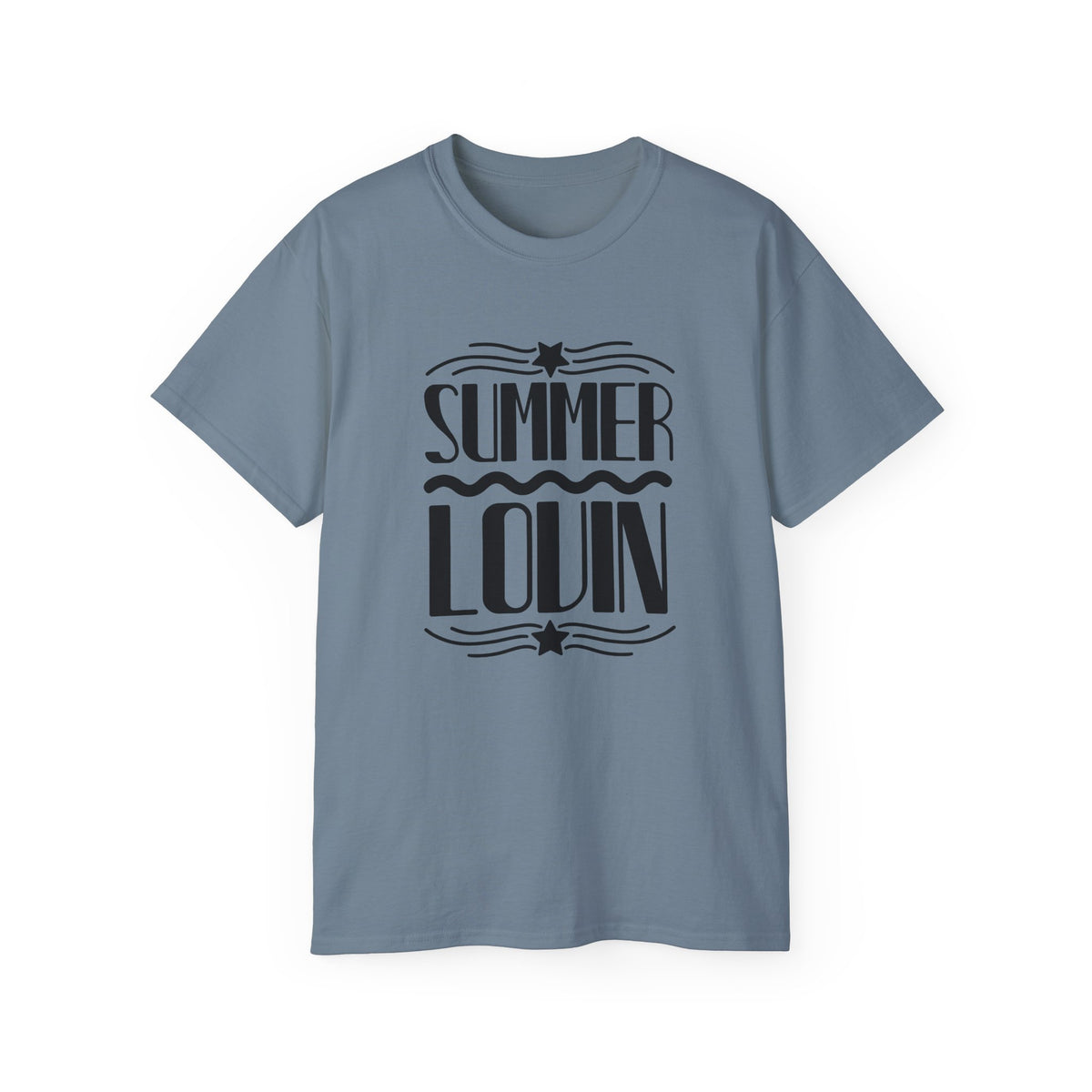 Summer Lovin Tee | Retro Wave Typography, Beach Vibes
