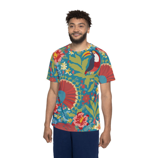 Unisex Floral Print Shirt, Shirt with Floral Print