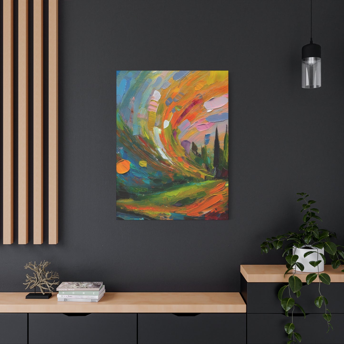 Abstract Oil Painting Print Canvas 20x24,20x30,24x30 24x32,24x36,30x40 32x48,36x48,40x60 Pine-Wood Inner Frame ABS-119