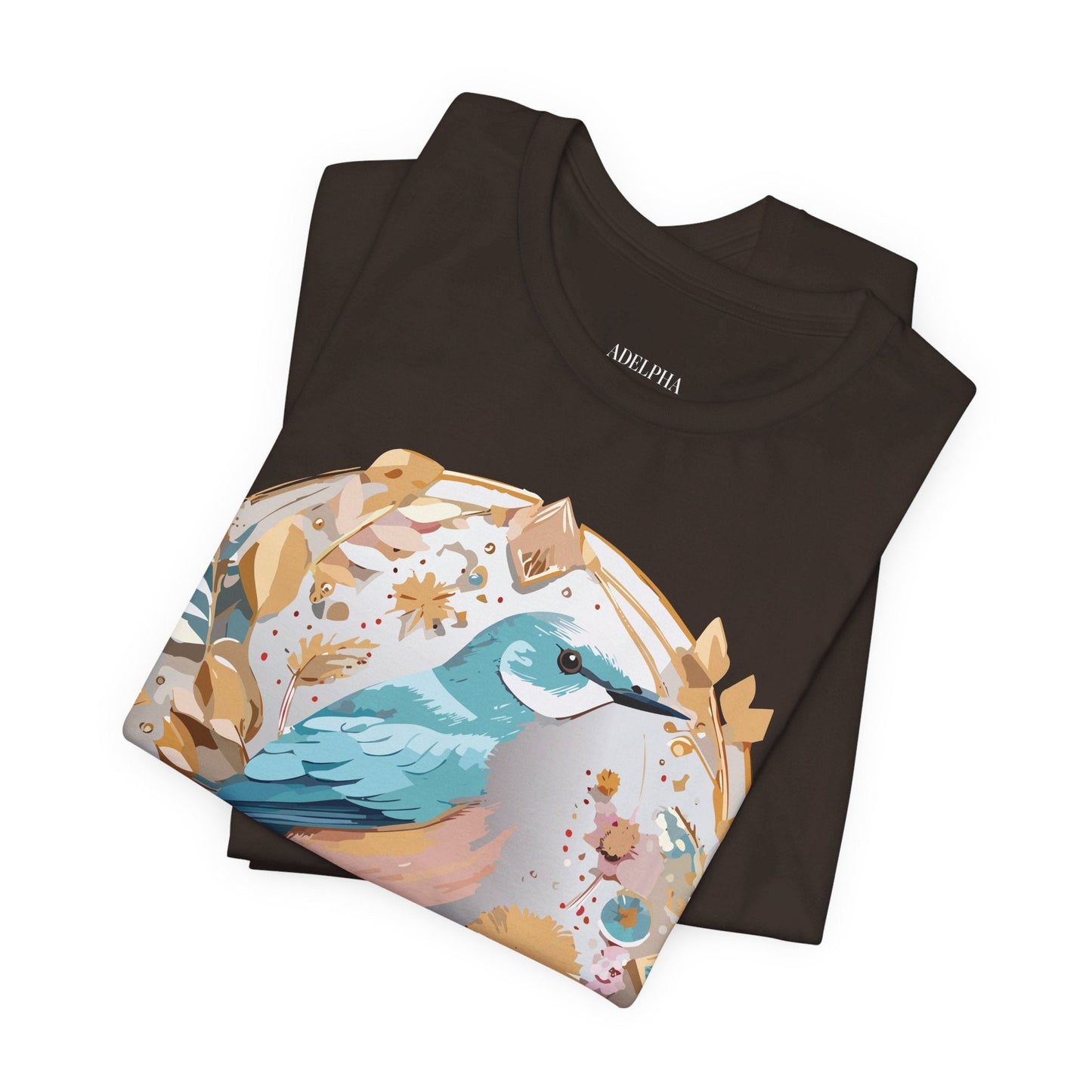 Adelpha Graphic T Shirt Unisex Jersey Short Sleeve Medallion Artwork Vintage Inspired Tee