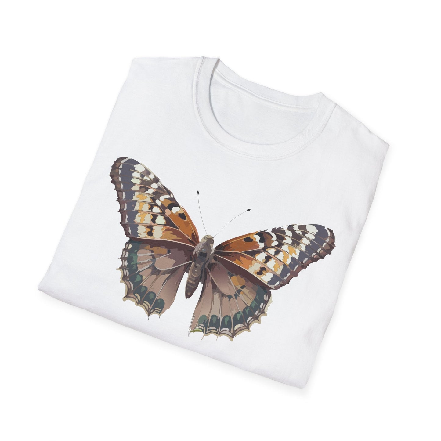Monarch Butterfly Shirt Unisex T Shirt Design Gildan Softstyle 64000 100 Percent Ring Spun Cotton