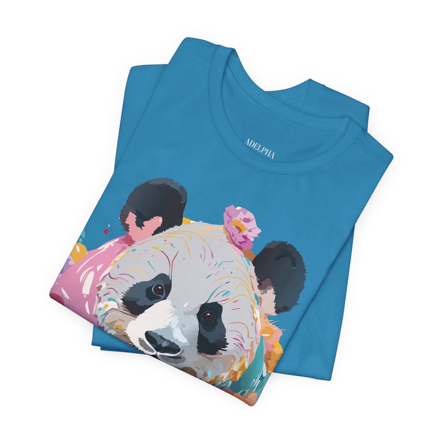 Panda Graphic Tee From Adelpha Unisex Jersey Short Sleeve Vintage Inspired Shirt