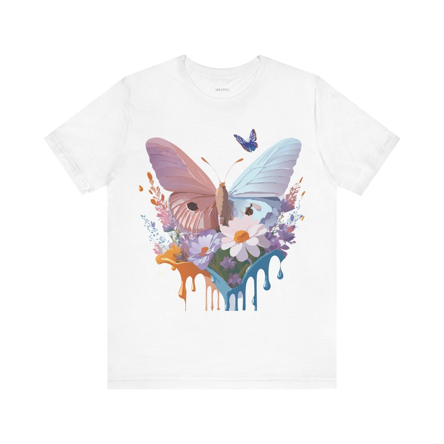 Adelpha Butterfly Graphic Tee Unisex Short Sleeve Vintage Inspired Artwork