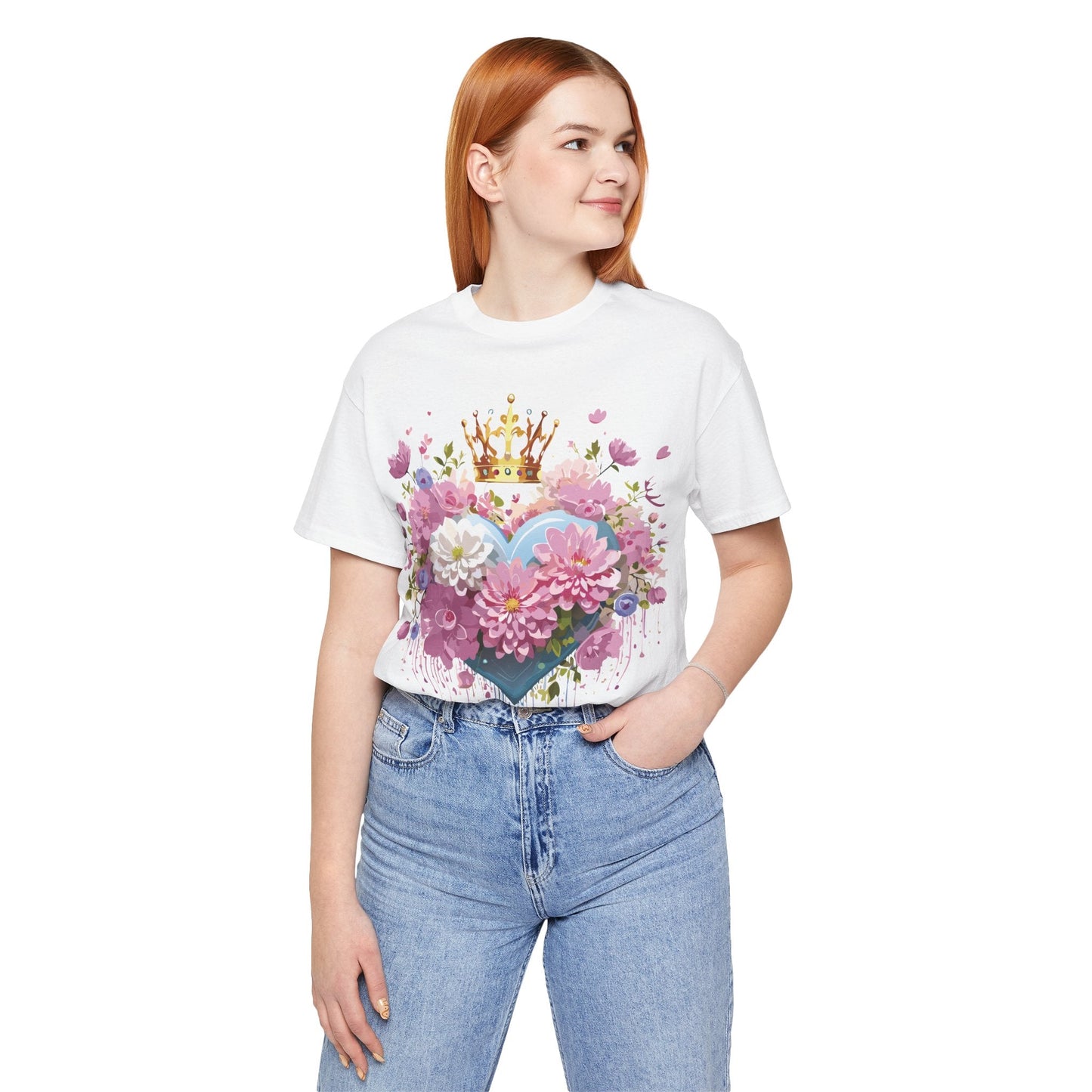 Valentine Shirts Unisex Graphic T Shirt From Adelpha Vintage Inspired Artwork Short Sleeve Tee