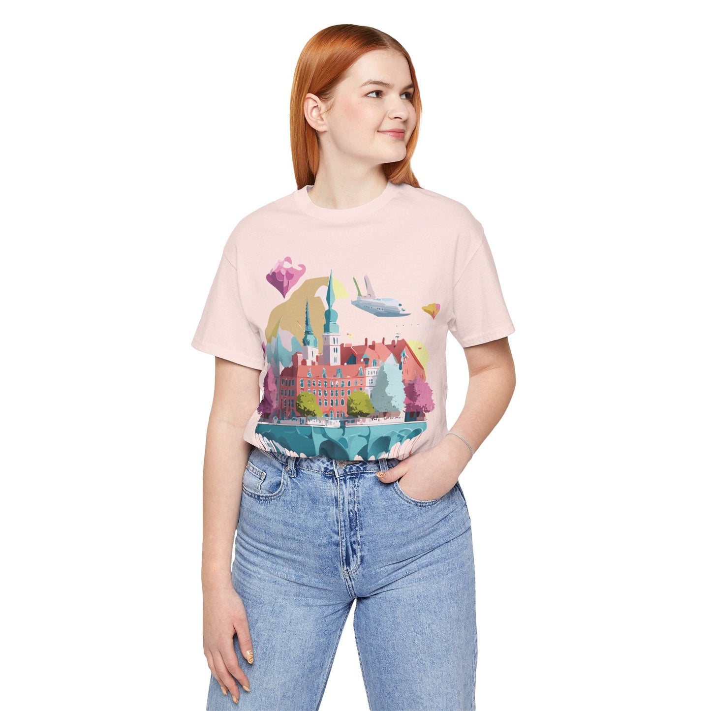 Germany Tourist Shirt Unisex Graphic Tee Vintage Inspired Art By Adelpha Premium Design