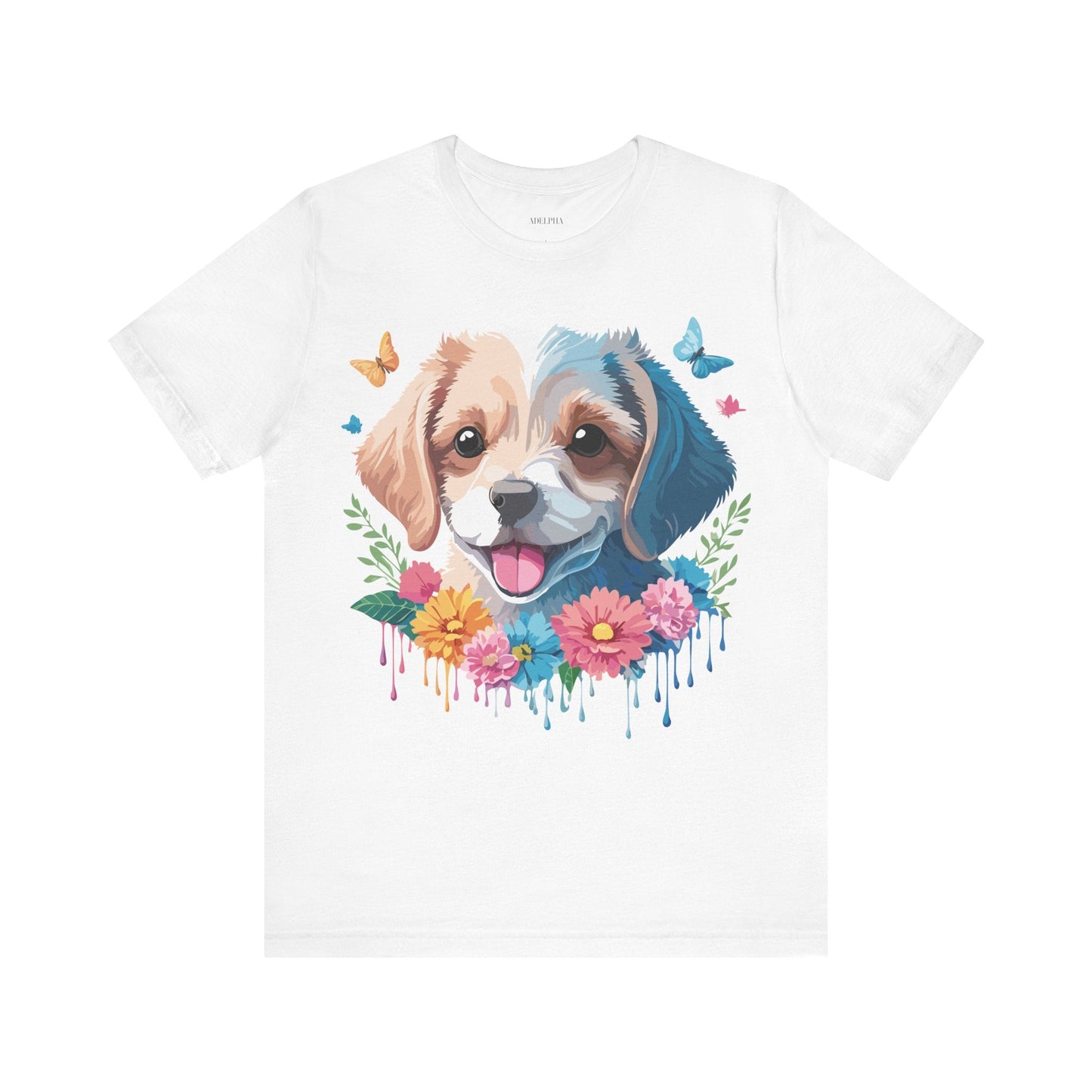 Dog Graphic Unisex 100 Cotton T-Shirt 1