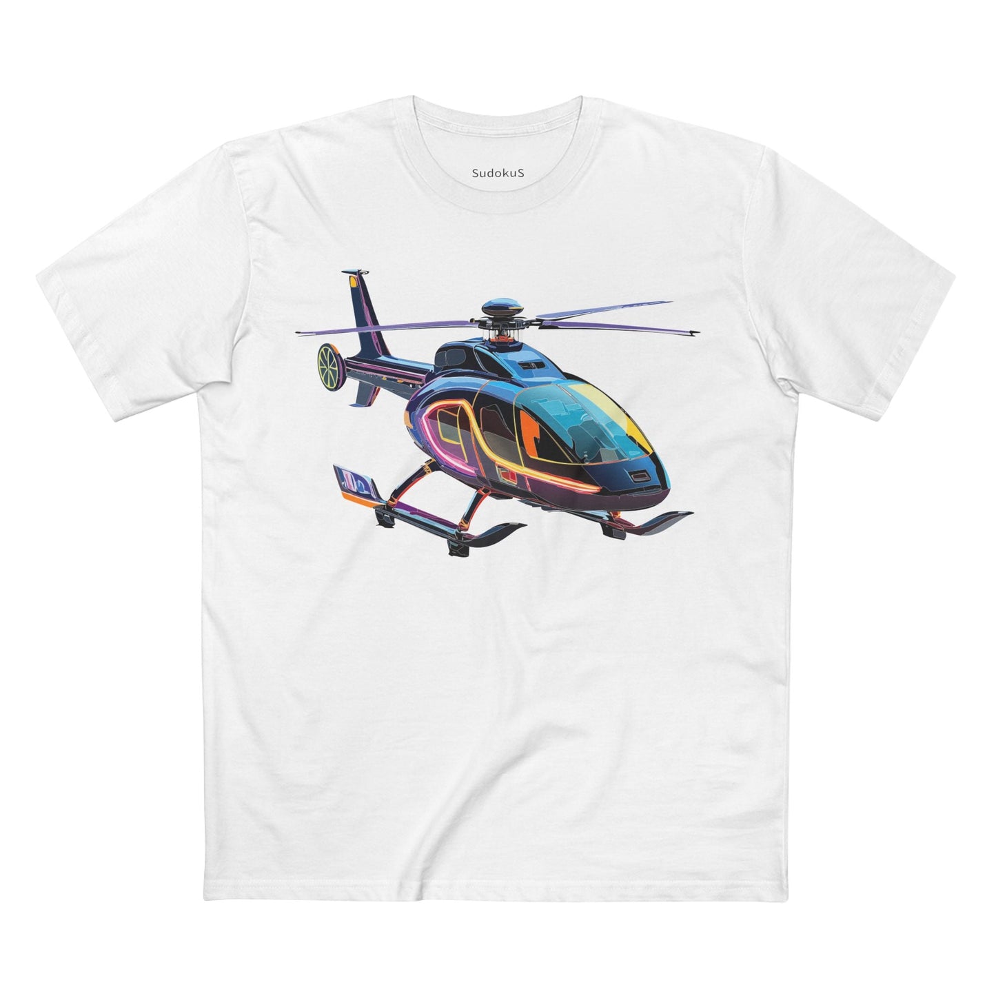 Chopper Graphic Unisex 100 Cotton Staple Tee 16