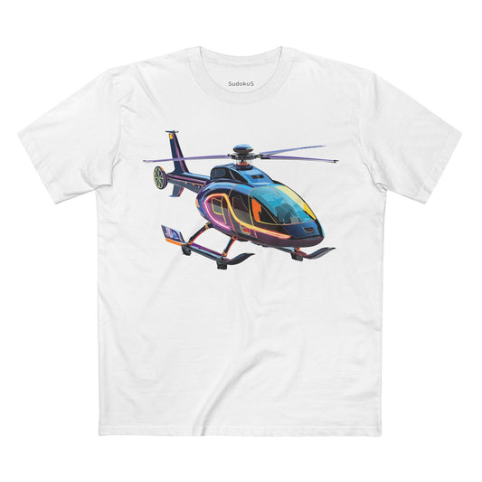 Chopper Graphic Unisex 100 Cotton Staple Tee 16