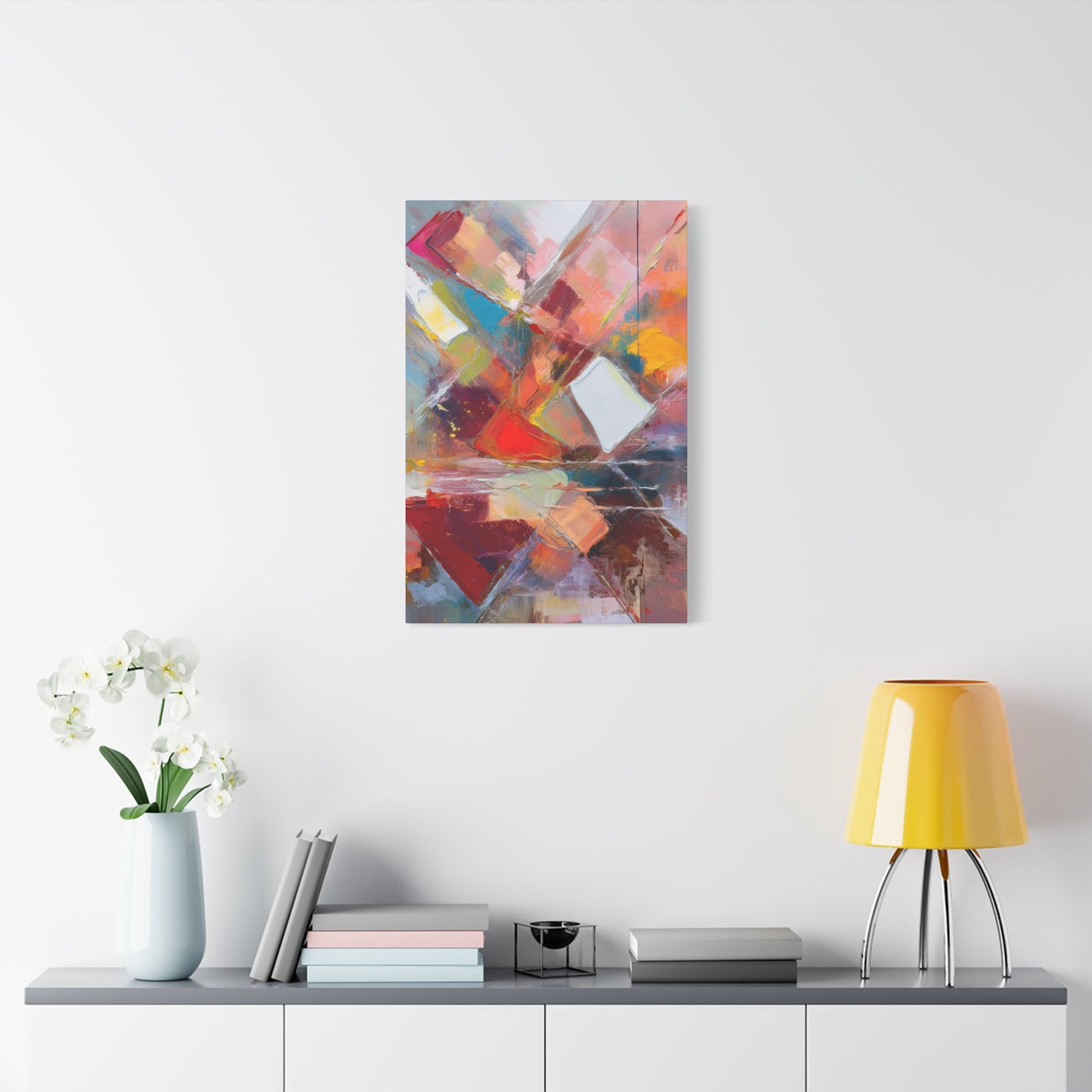 Abstract Oil Painting Print Canvas 20x24,20x30,24x30 24x32,24x36,30x40 32x48,36x48,40x60 Pine-Wood Inner Frame ABS-180