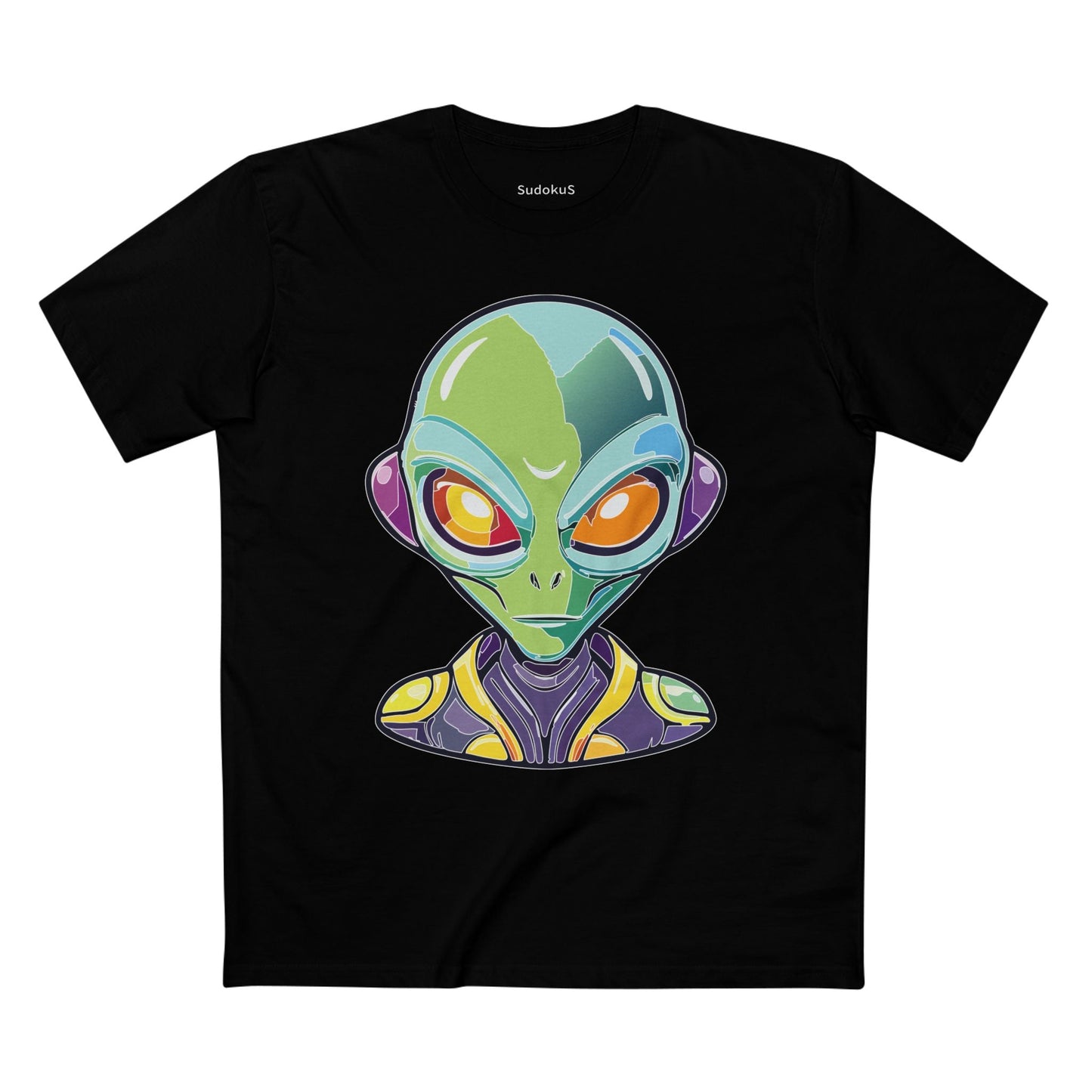 Aliens Graphic Unisex 100 Cotton Staple Tee 7