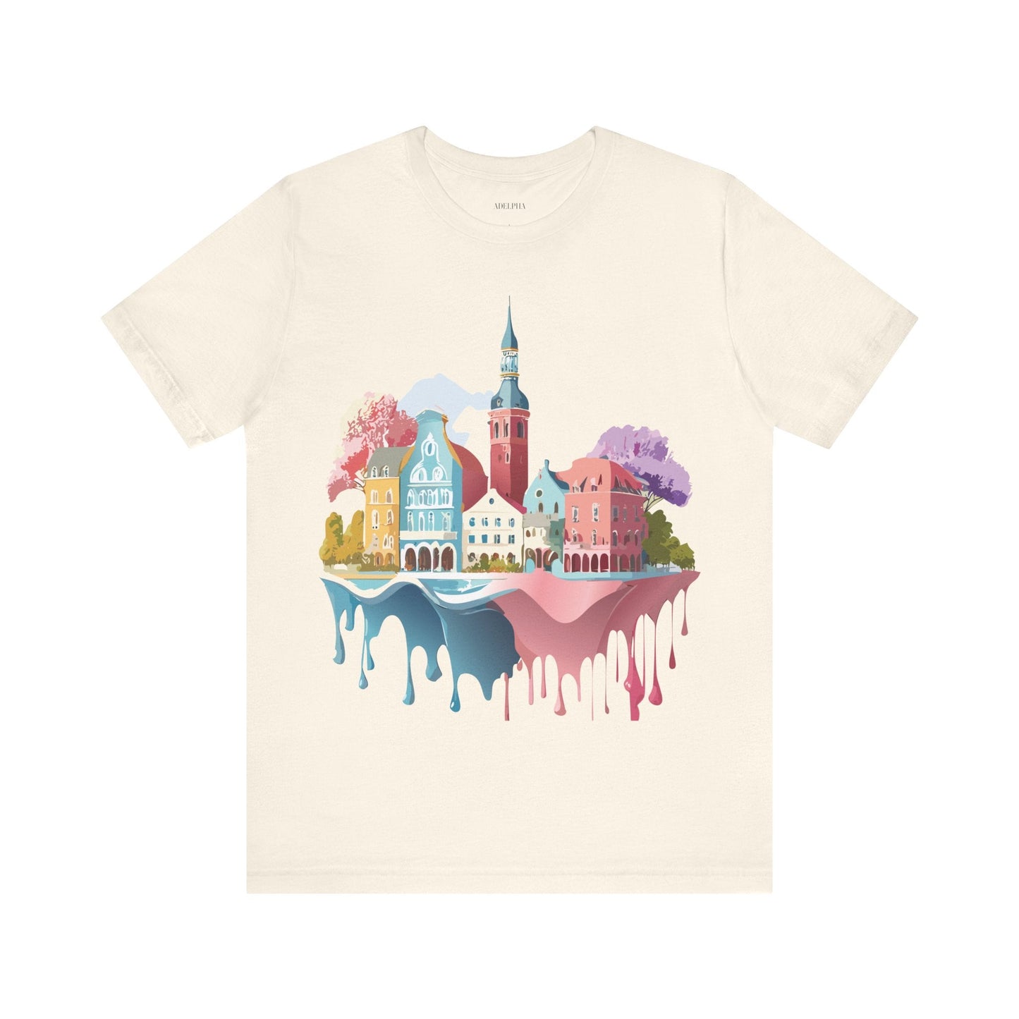 Germany Tourist Shirt Unisex Graphic Tee With Vintage Adelpha Artwork Short Sleeve