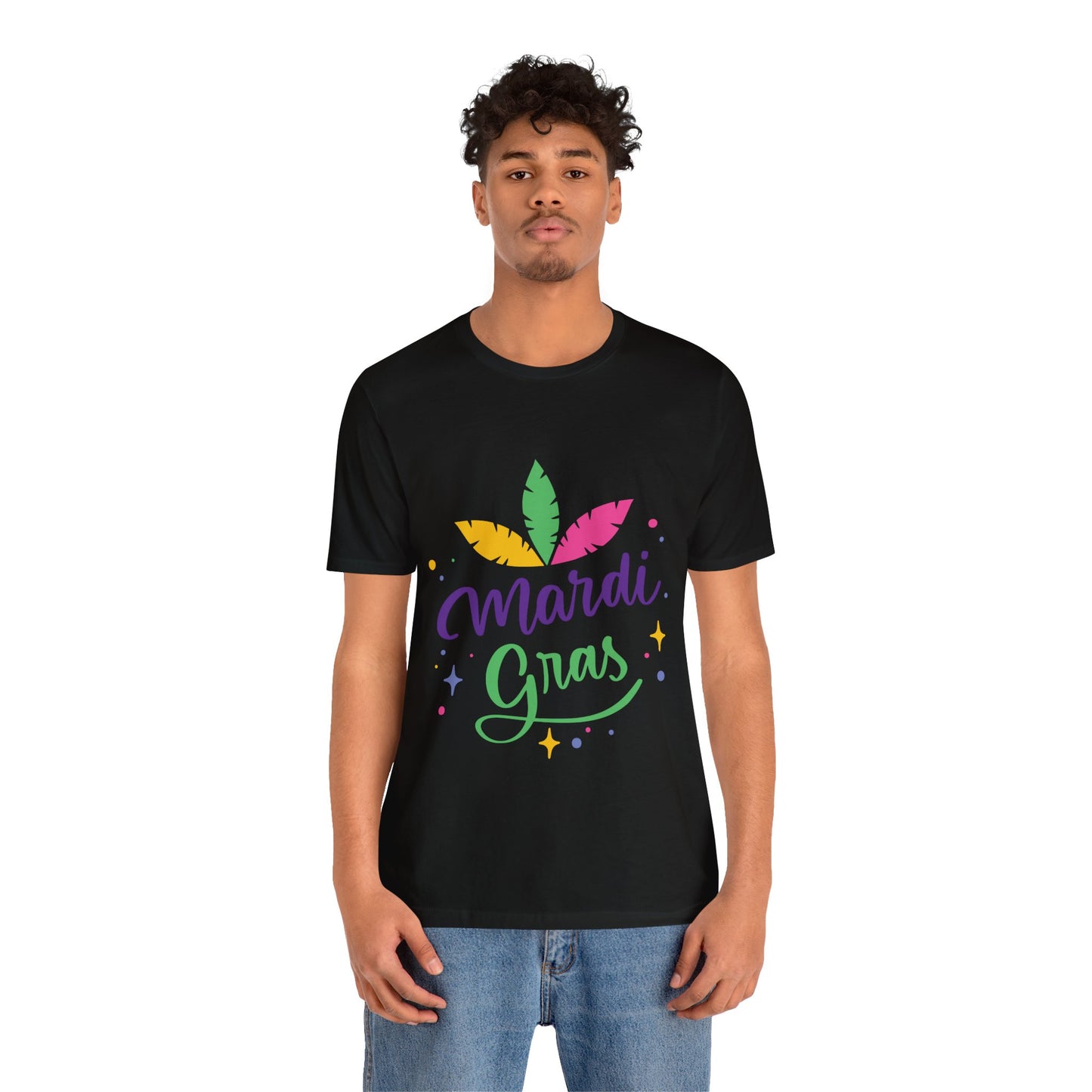 Unisex Cotton Tee Shirt for Mardi Gras