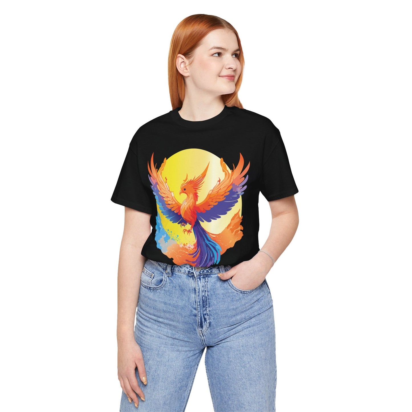 Unisex Animal Print Tee Shirt With Art Design Wild Animals Short Sleeve Comfort Fit