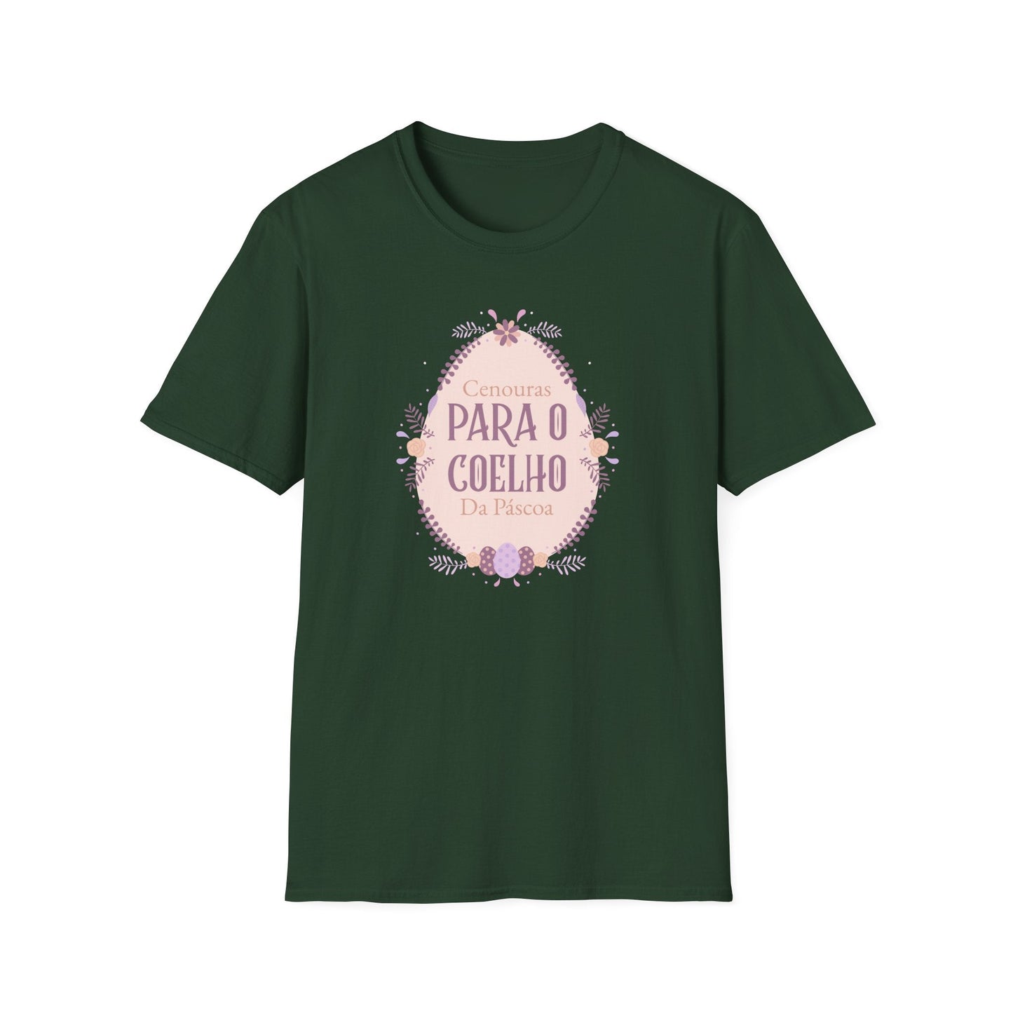 Easter Egg T Shirt Unisex Softstyle Short Sleeve Tee With Easter Signature Prints And Design