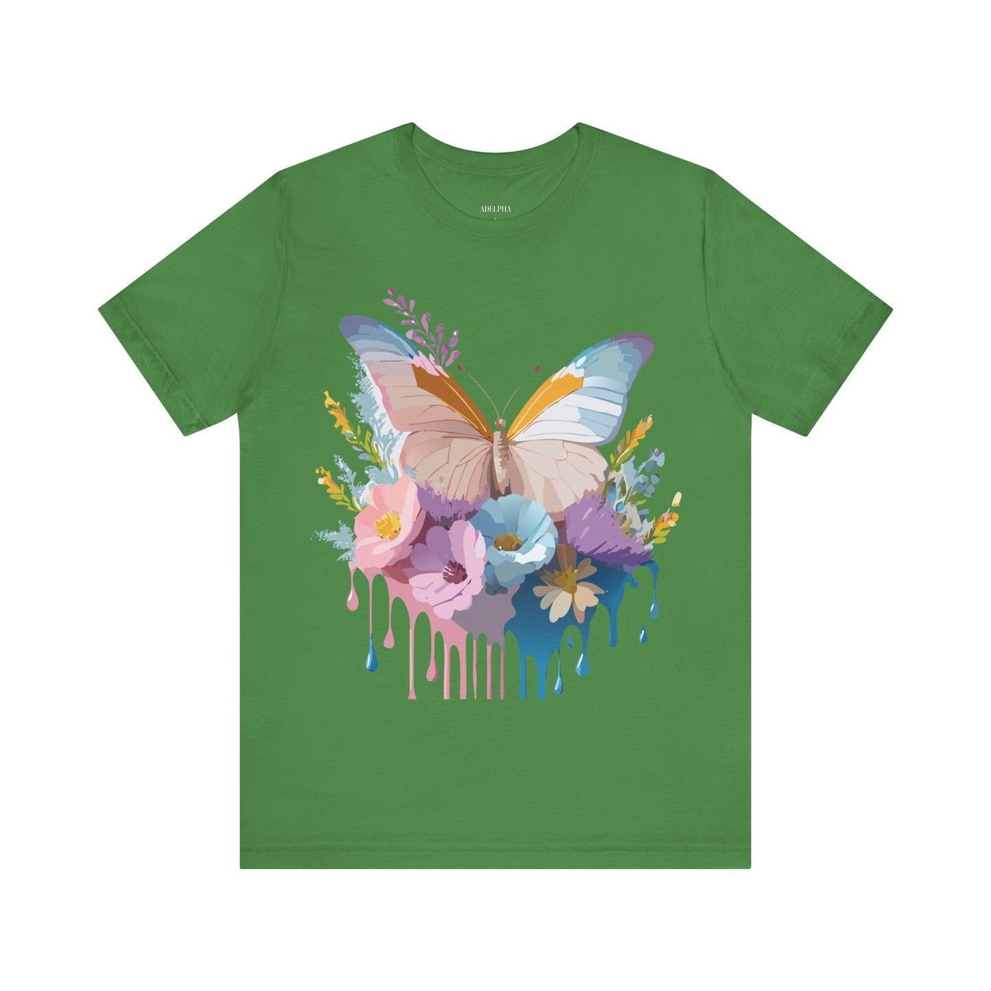 Butterfly Graphic T Shirt Unisex Adelpha Vintage Art Design Tee