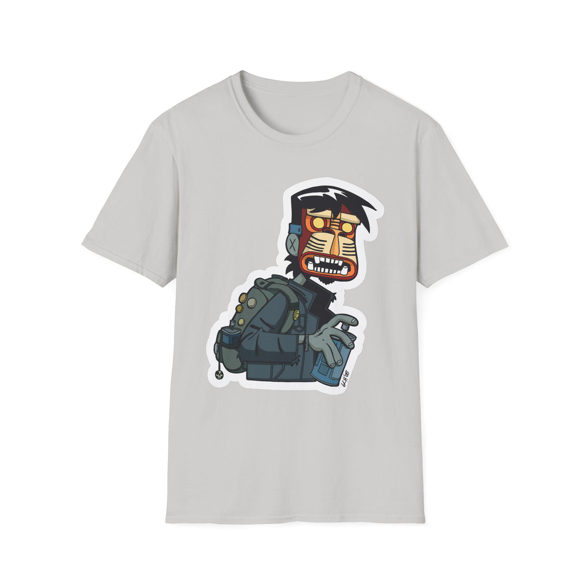 Funny Cartoon Animation Graphic Tee Gildan Unisex 100 Cotton Tee Shirt - 71