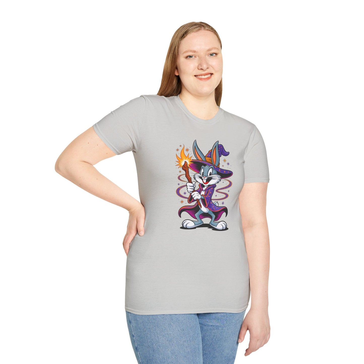 Bugs Bunny T Shirt Unisex Softstyle Gildan 64000 Cartoon Tee With Classic Design Art